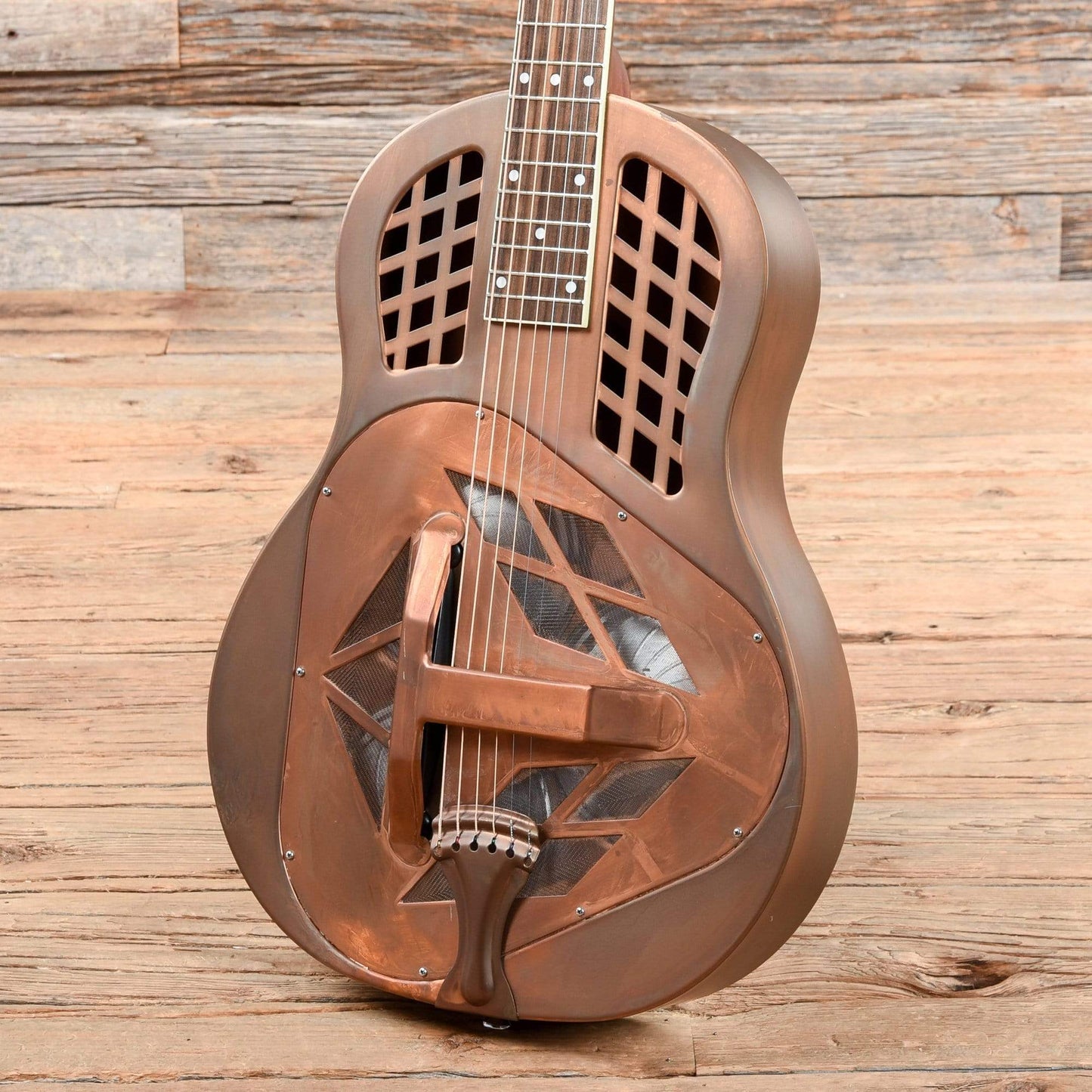 Republic Tricone Classic Antique Copper Acoustic Guitars / Resonator