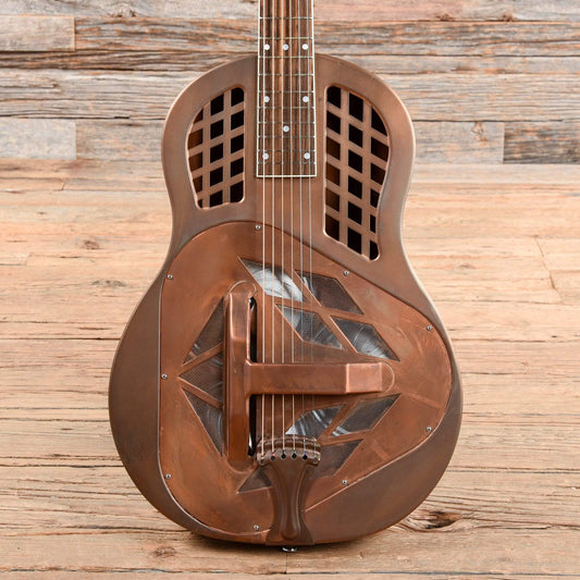 Republic Tricone Classic Antique Copper Acoustic Guitars / Resonator