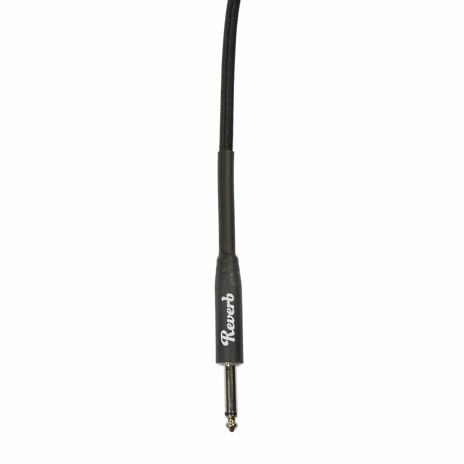 Reverb 1/4" Instrument Cable Black 10 Foot Accessories / Cables