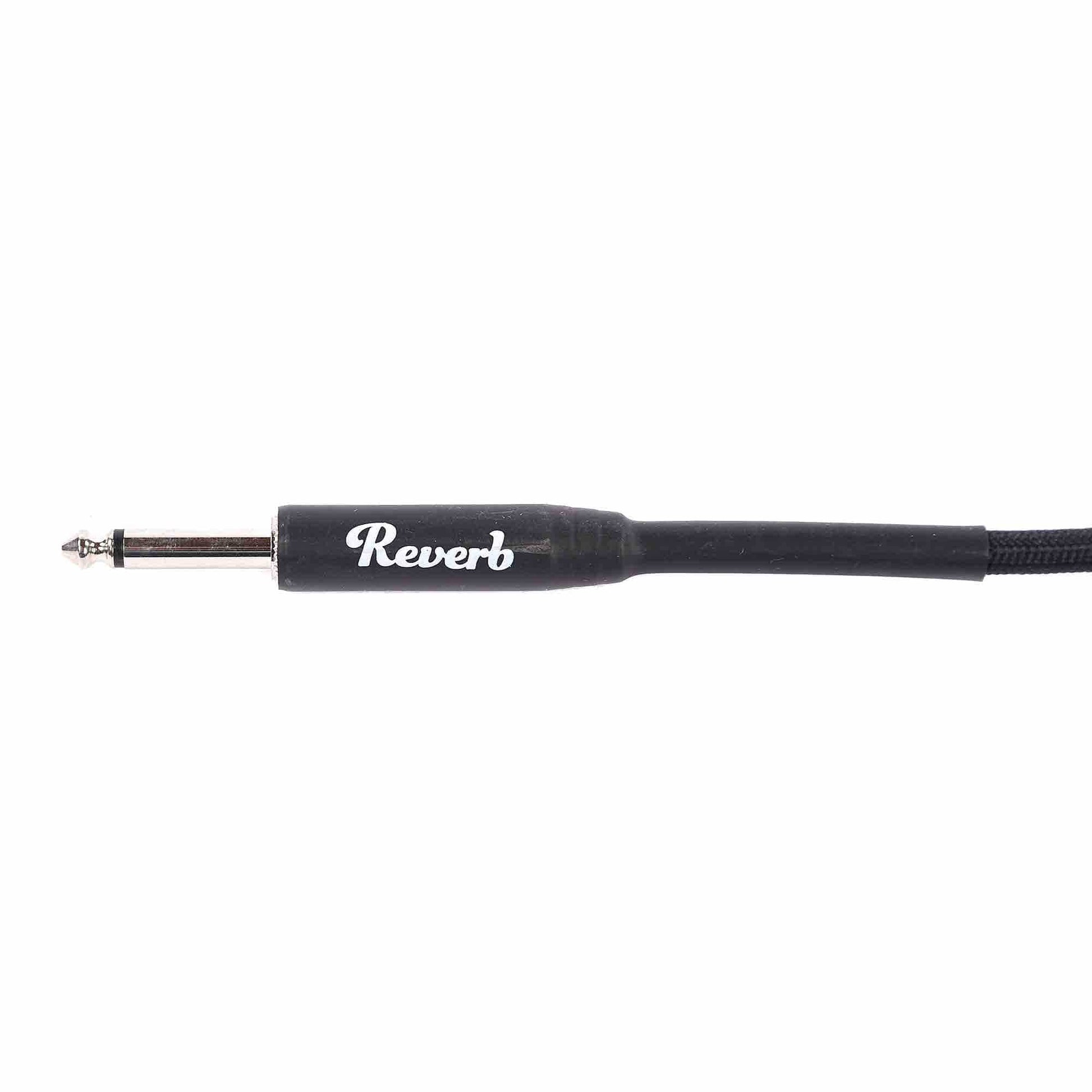 Reverb 1/4" Instrument Cable Black 20' S/S Accessories / Cables