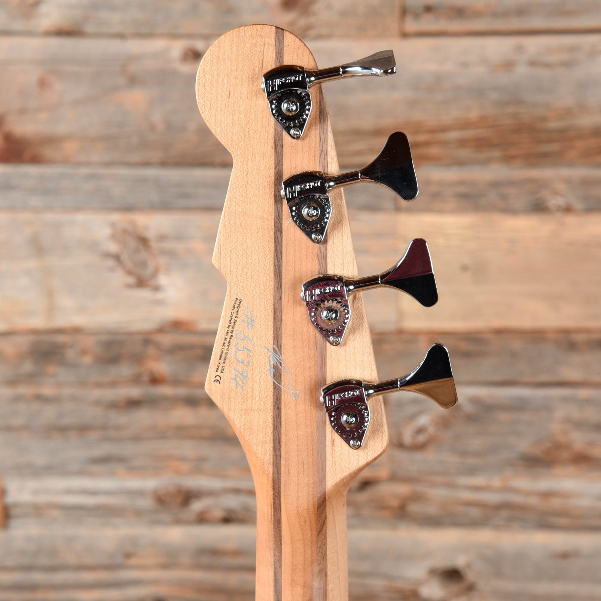 Reverend Decision Bass Black Bass Guitars / 4-String