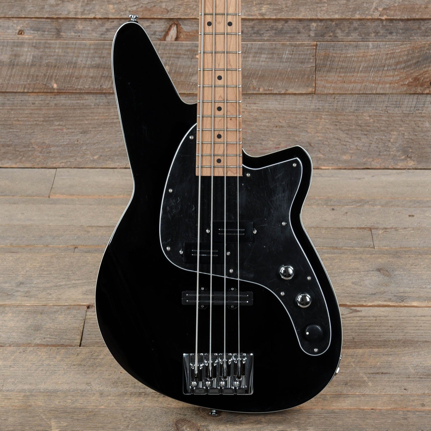 Reverend Decision P Bass Midnight Black Bass Guitars / 4-String