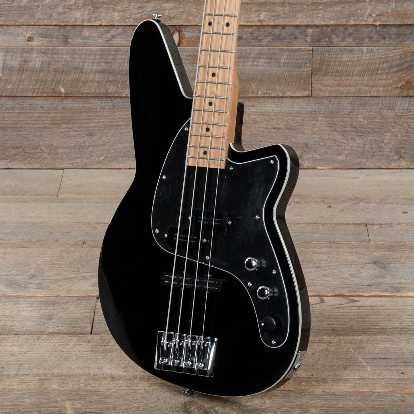Reverend Decision P Bass Midnight Black Bass Guitars / 4-String