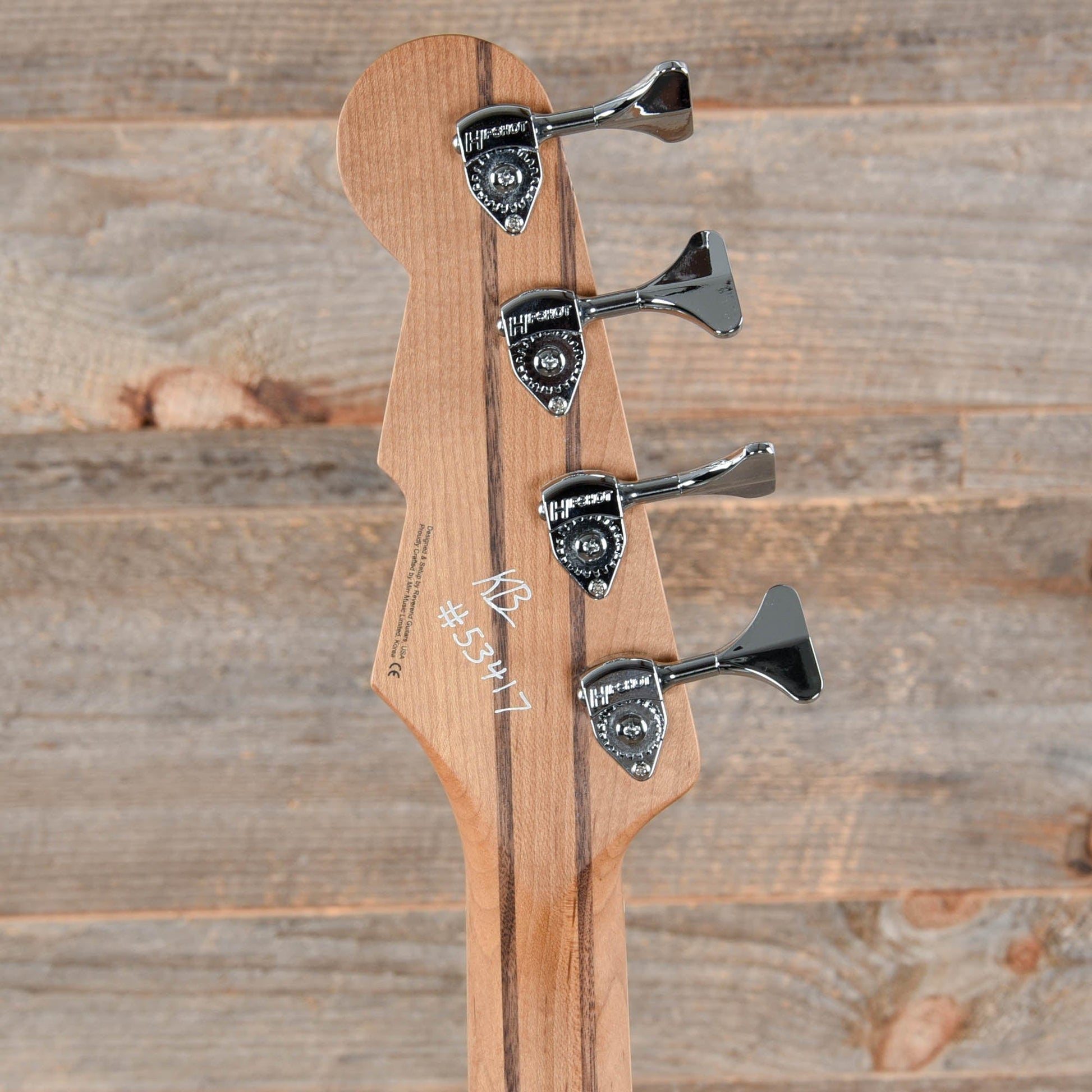 Reverend Decision P Bass Midnight Black Bass Guitars / 4-String