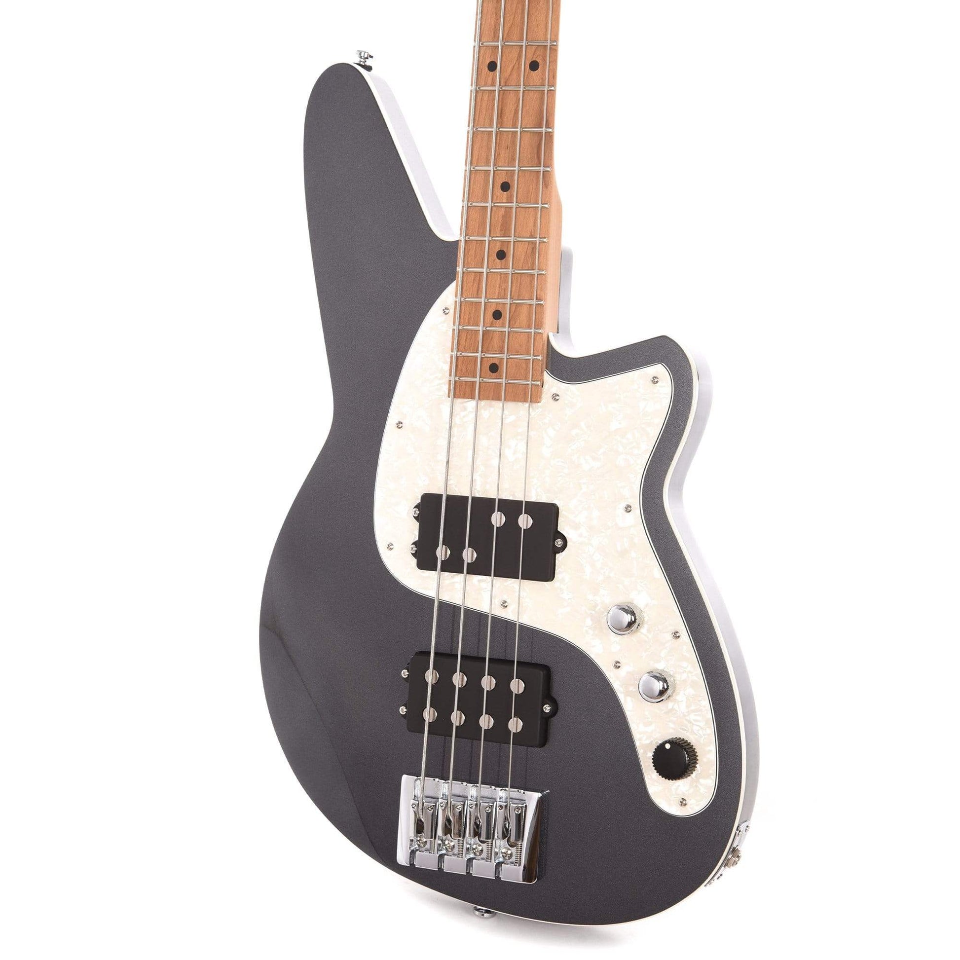 Reverend Mercalli 4 Bass Gunmetal Bass Guitars / 4-String