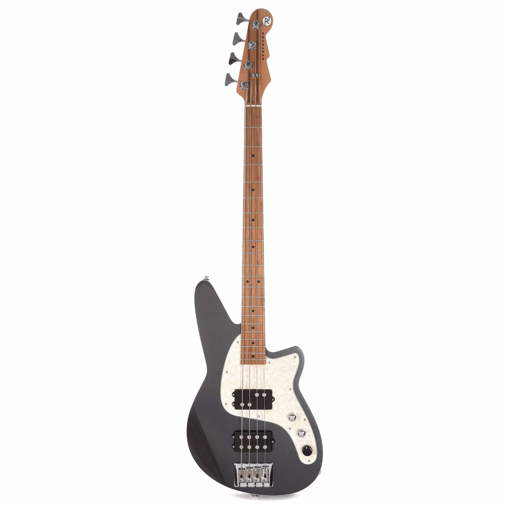 Reverend Mercalli 4 Bass Gunmetal Bass Guitars / 4-String
