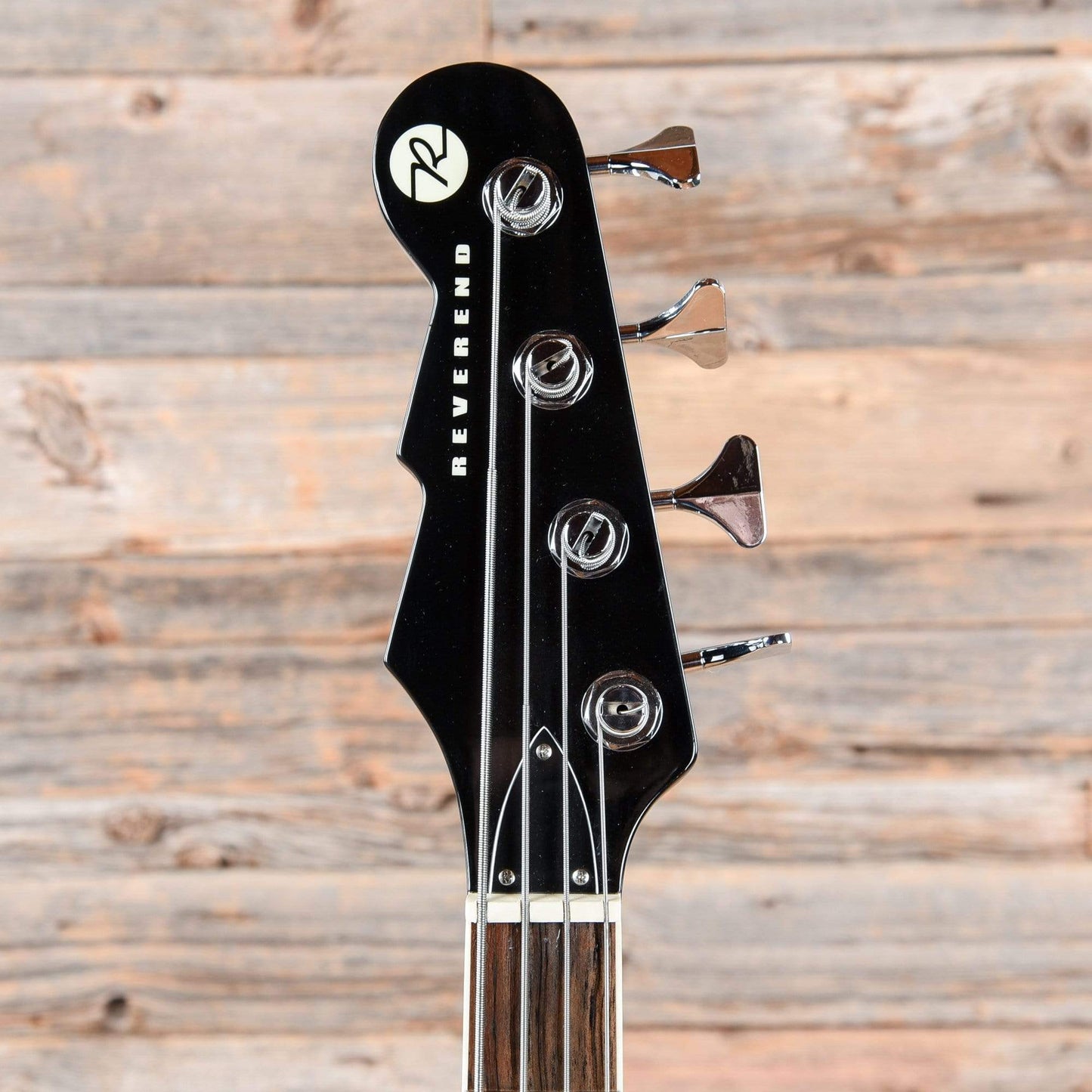 Reverend Meshell Ndegeocello Signature Fellowship Bass Pearl Black Bass Guitars / 4-String