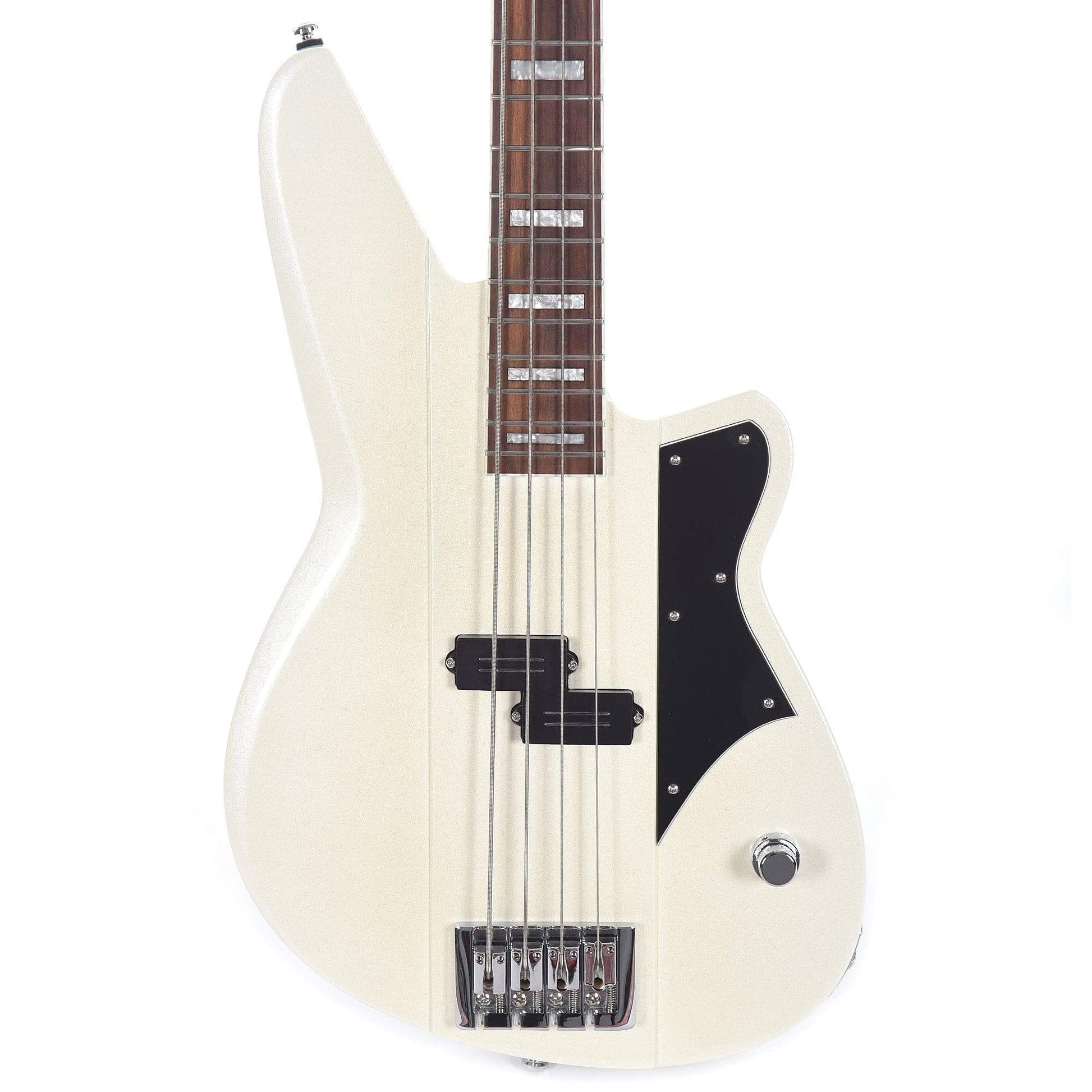 Reverend Meshell Ndegeocello Signature Fellowship Bass Pearl White Bass Guitars / 4-String