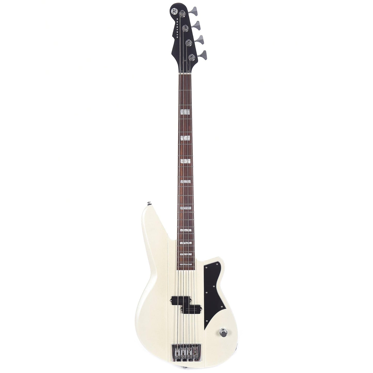 Reverend Meshell Ndegeocello Signature Fellowship Bass Pearl White Bass Guitars / 4-String