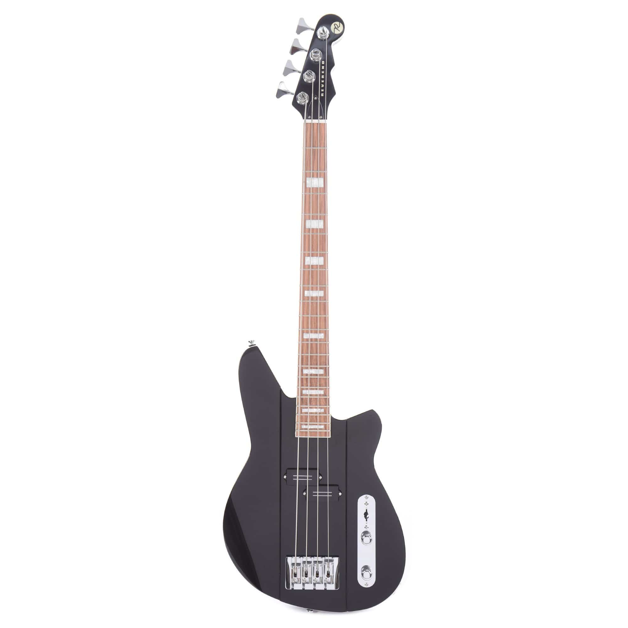 Reverend Sentinel Bass Midnight Black Bass Guitars / 4-String