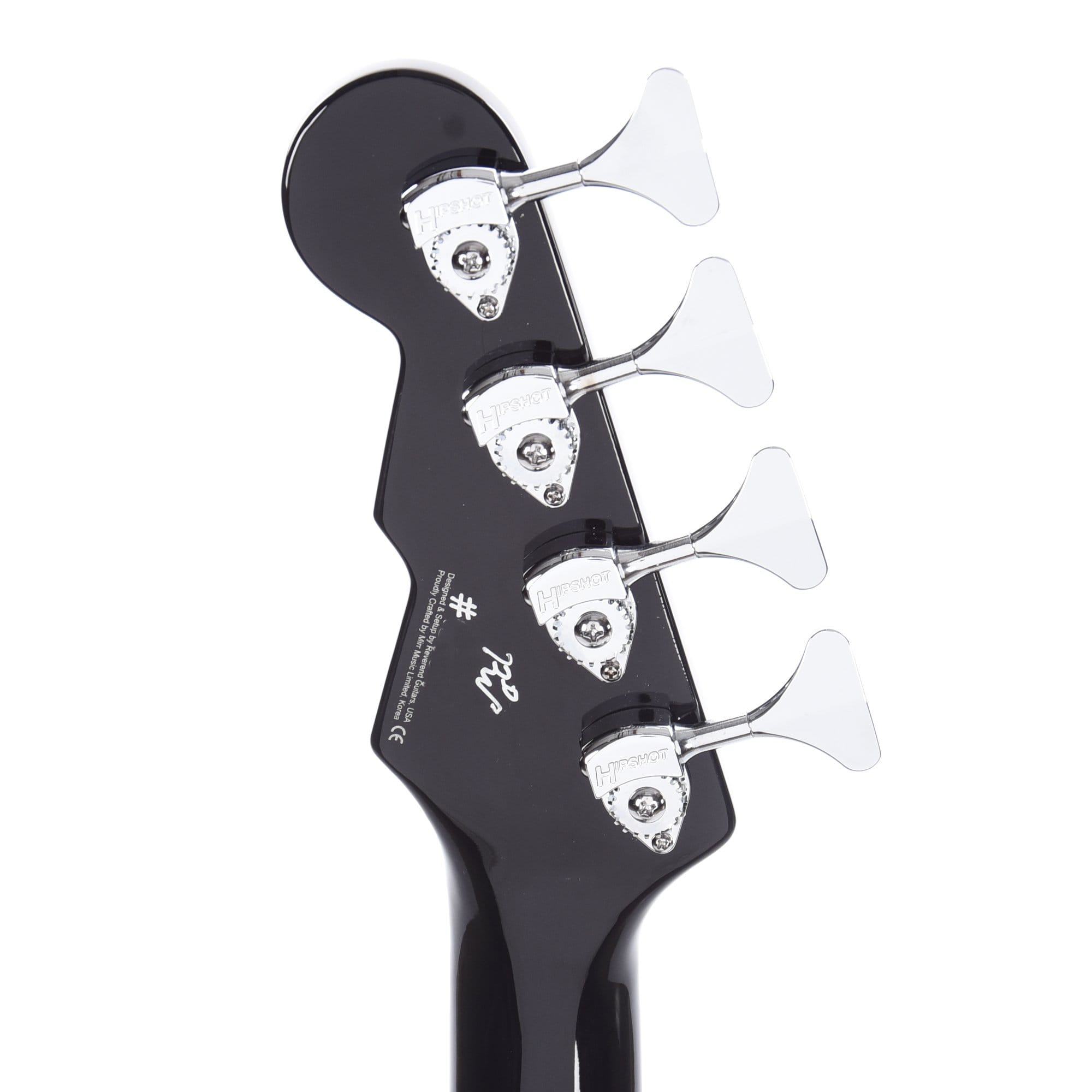 Reverend Sentinel Bass Midnight Black Bass Guitars / 4-String