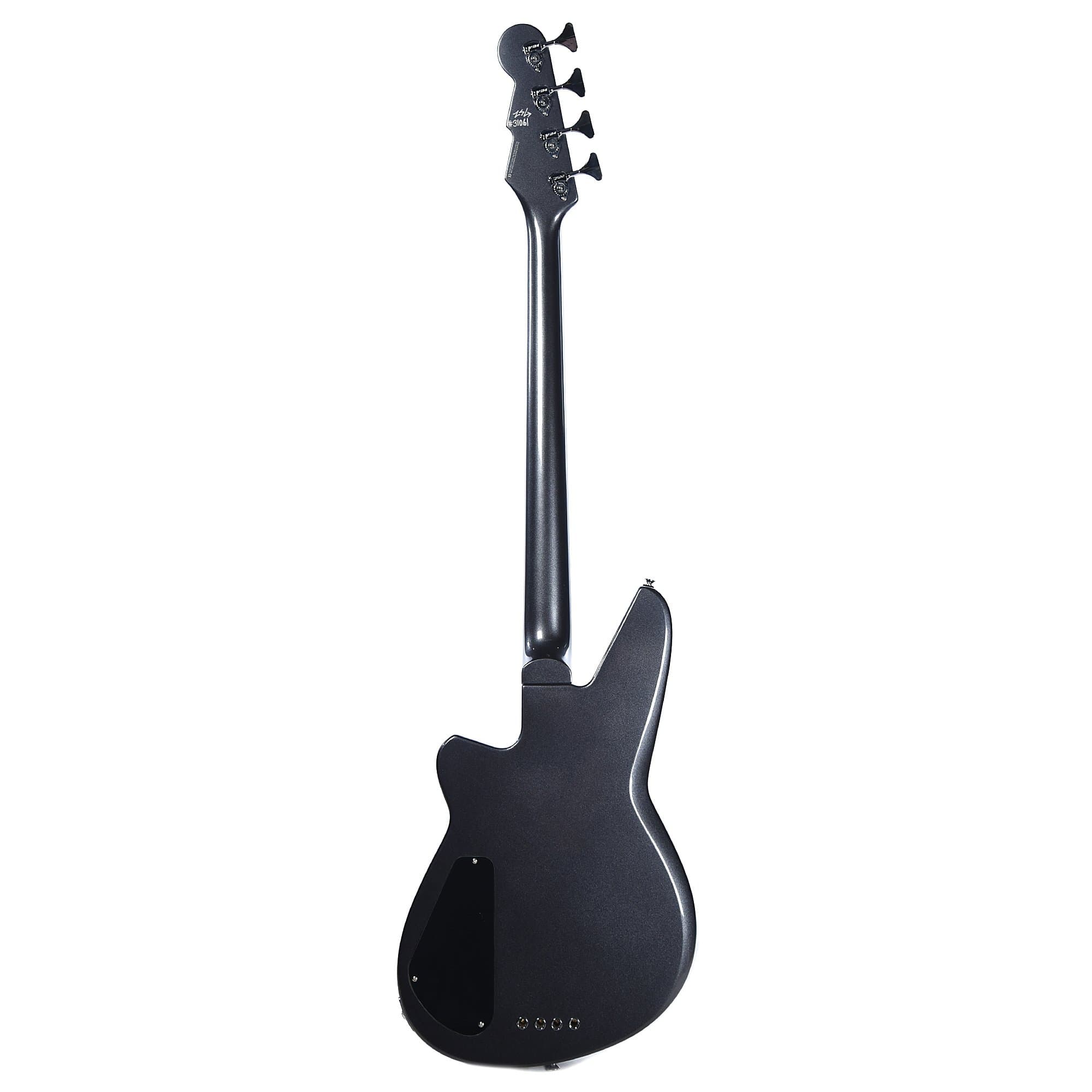 Reverend Thundergun Bass Gunmetal Gray Bass Guitars / 4-String