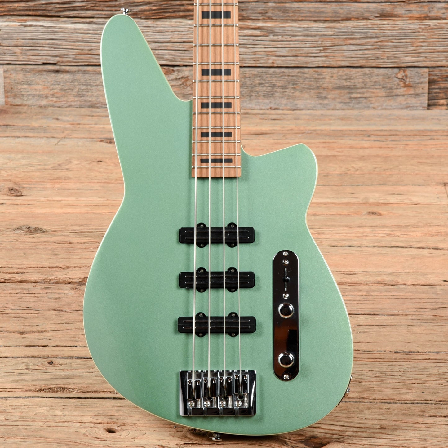 Reverend Triad Bass Metallic Alpine Bass Guitars / 4-String