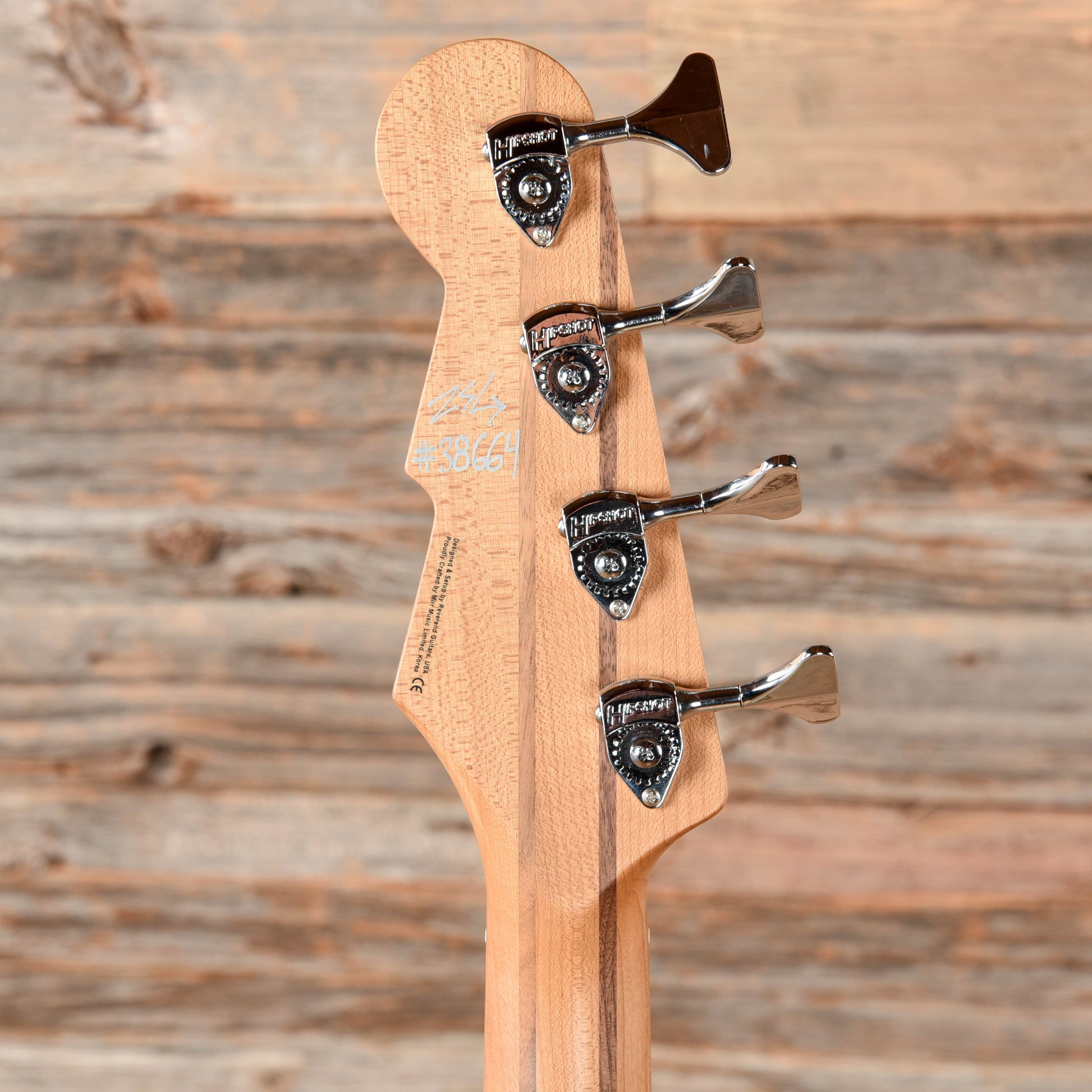 Reverend Triad Bass Metallic Alpine Bass Guitars / 4-String