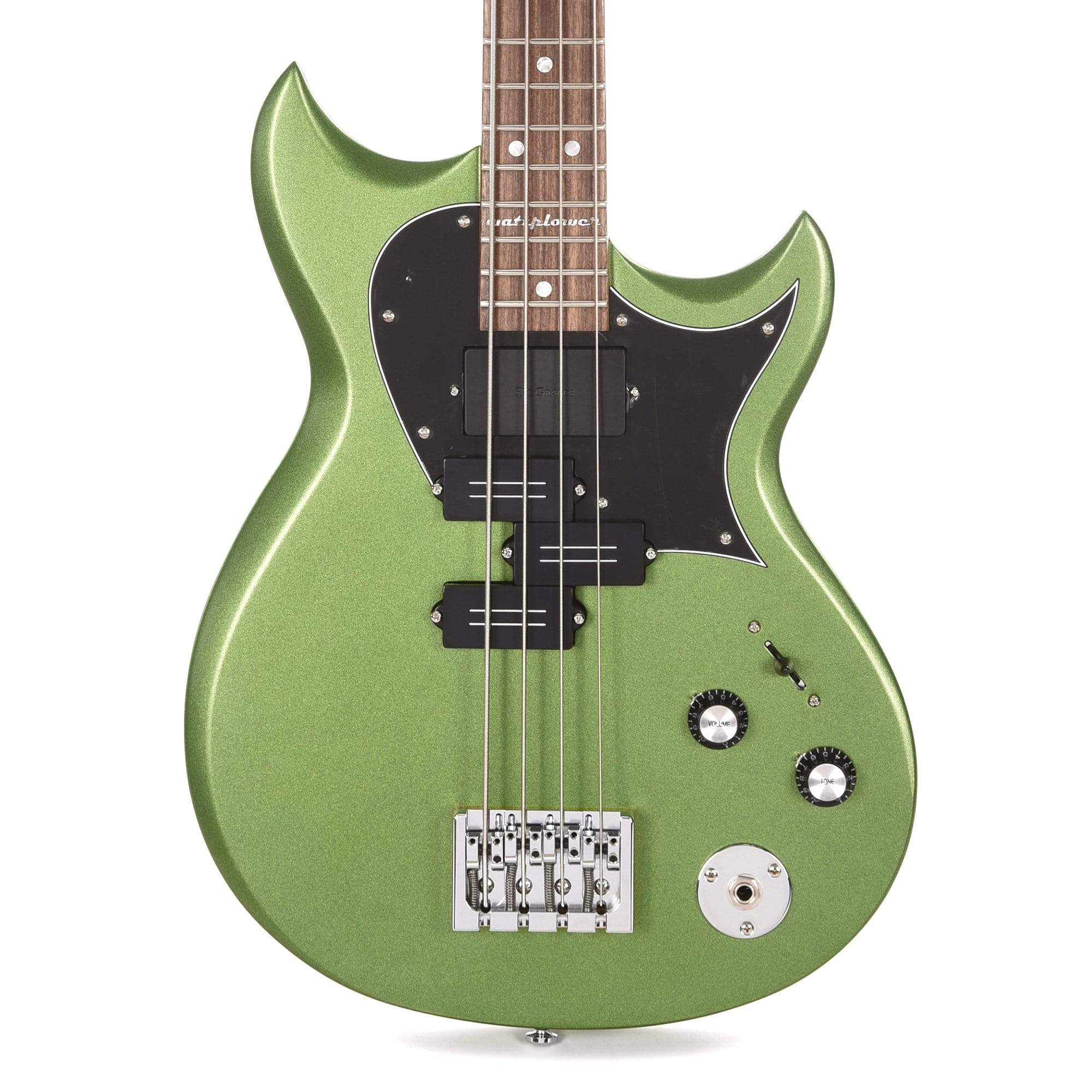 Reverend Wattplower Mark II Satin Emerald Green w/Hardshell Case Bass Guitars / 4-String