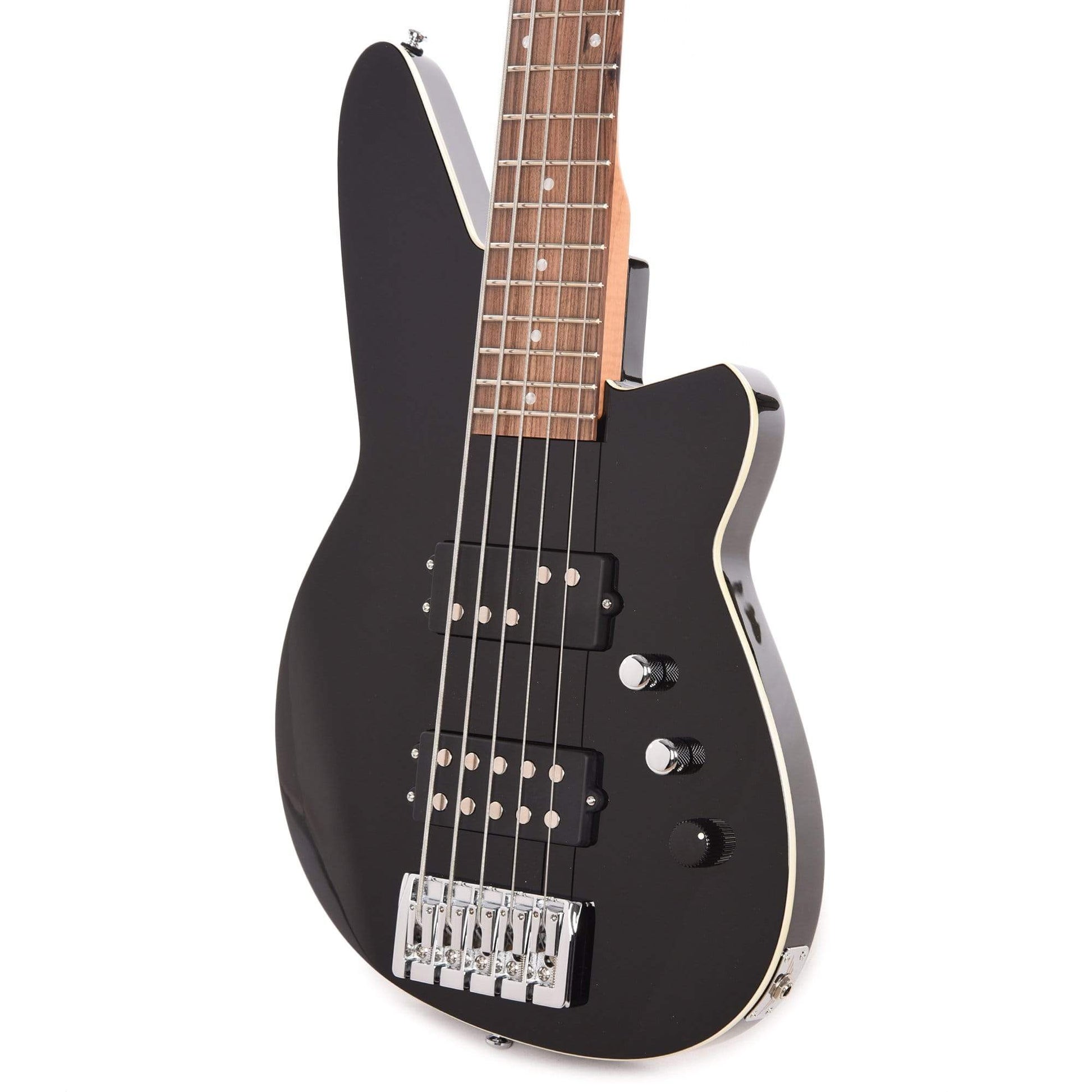 Reverend Mercalli 5 Bass Midnight Black Bass Guitars / 5-String or More