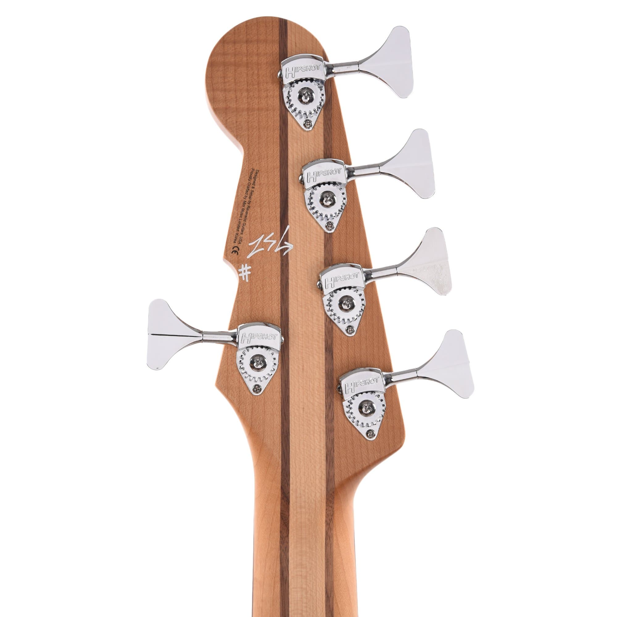 Reverend Mercalli 5 Bass Midnight Black Bass Guitars / 5-String or More