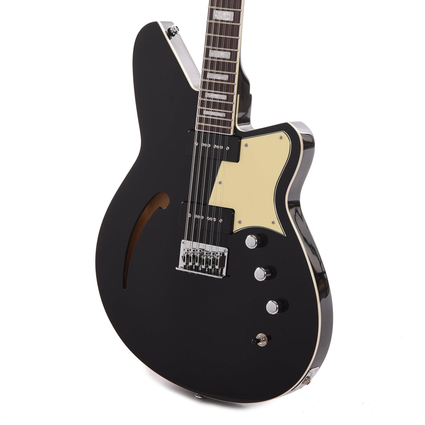 Reverend Airwave 12 Midnight Black Electric Guitars / 12-String