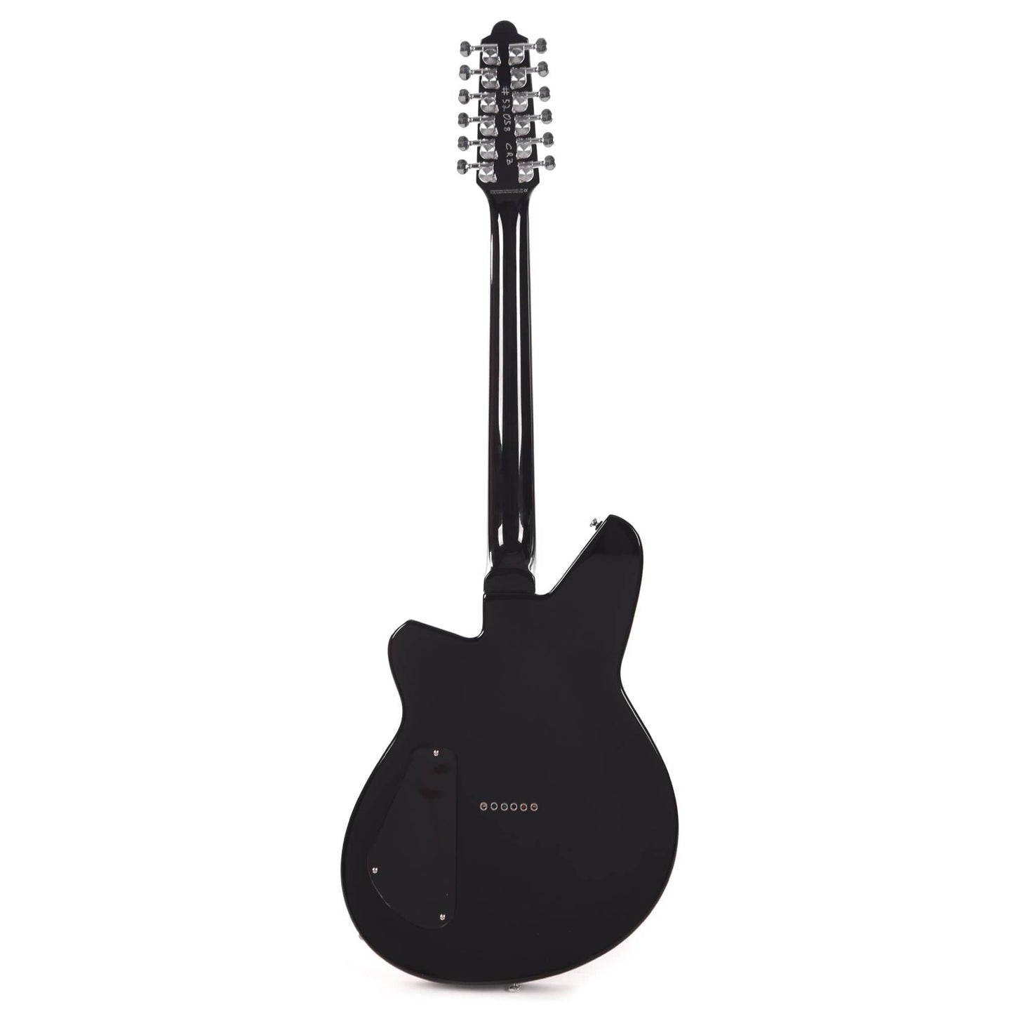 Reverend Airwave 12 Midnight Black Electric Guitars / 12-String