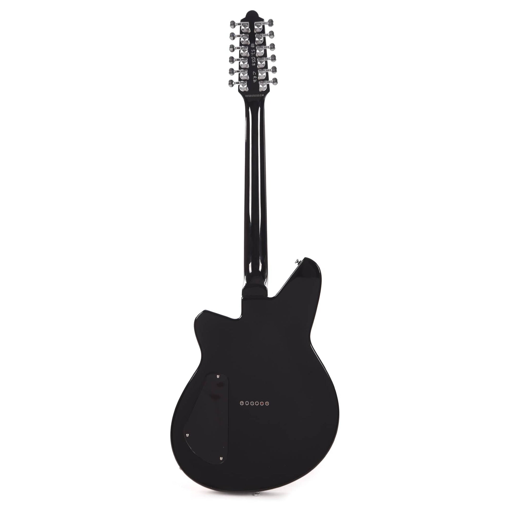 Reverend Airwave 12 Midnight Black Electric Guitars / 12-String