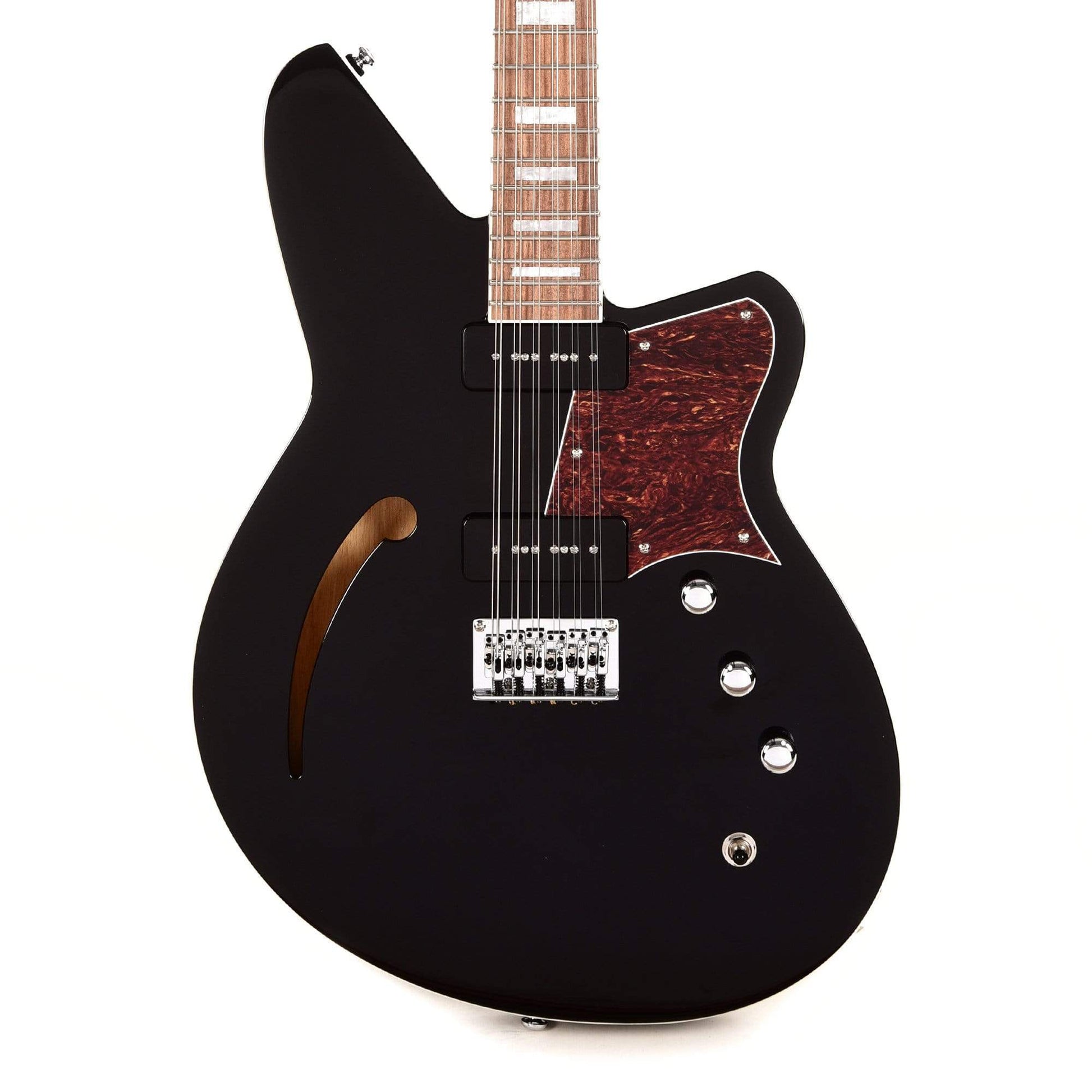 Reverend Airwave 12-String Midnight Black Electric Guitars / 12-String