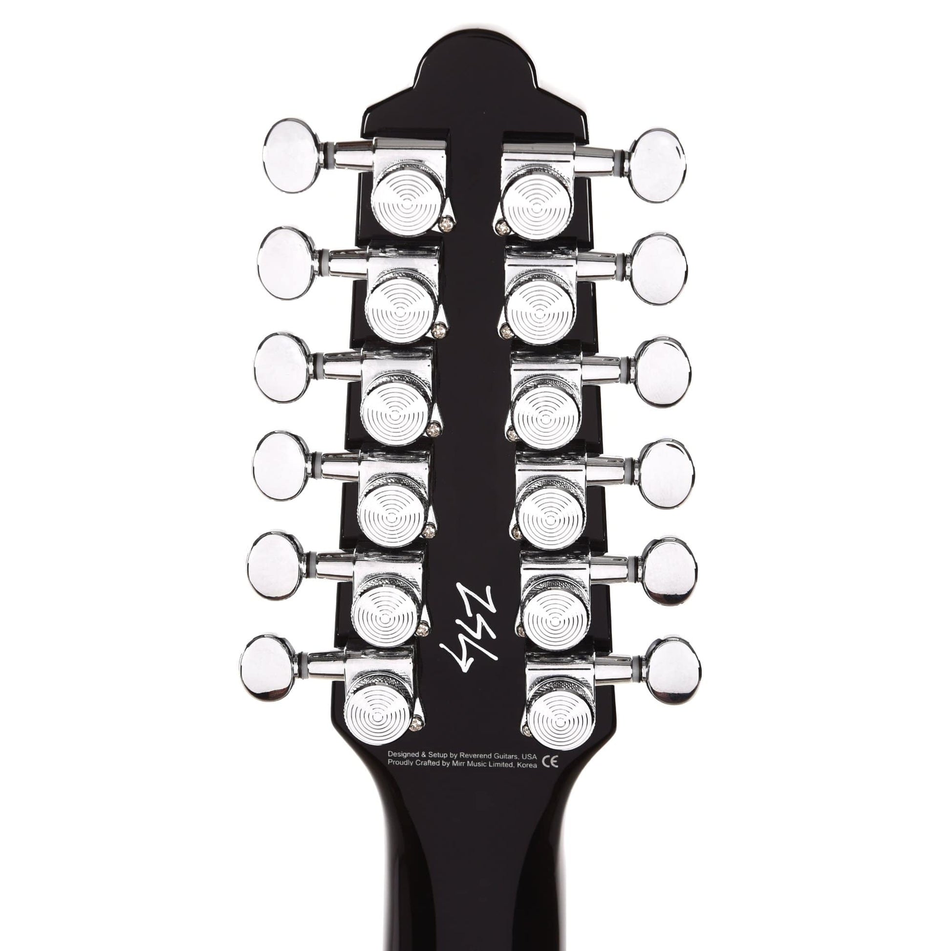 Reverend Airwave 12-String Midnight Black Electric Guitars / 12-String