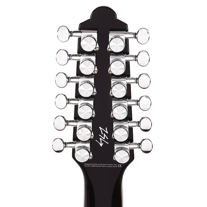 Reverend Airwave 12-String Midnight Black Electric Guitars / 12-String