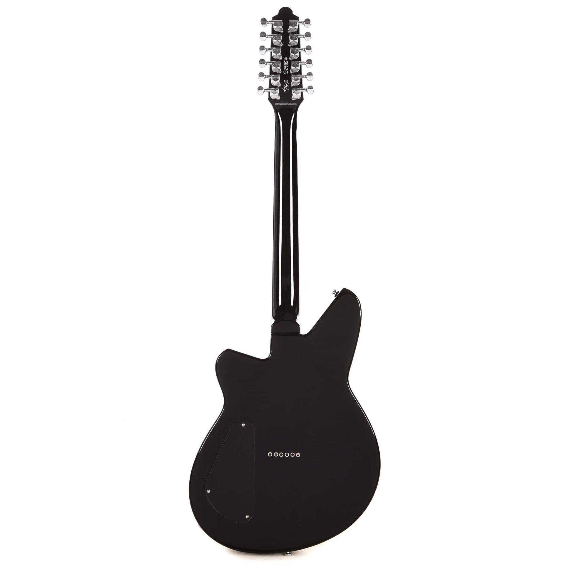 Reverend Airwave 12-String Midnight Black Electric Guitars / 12-String
