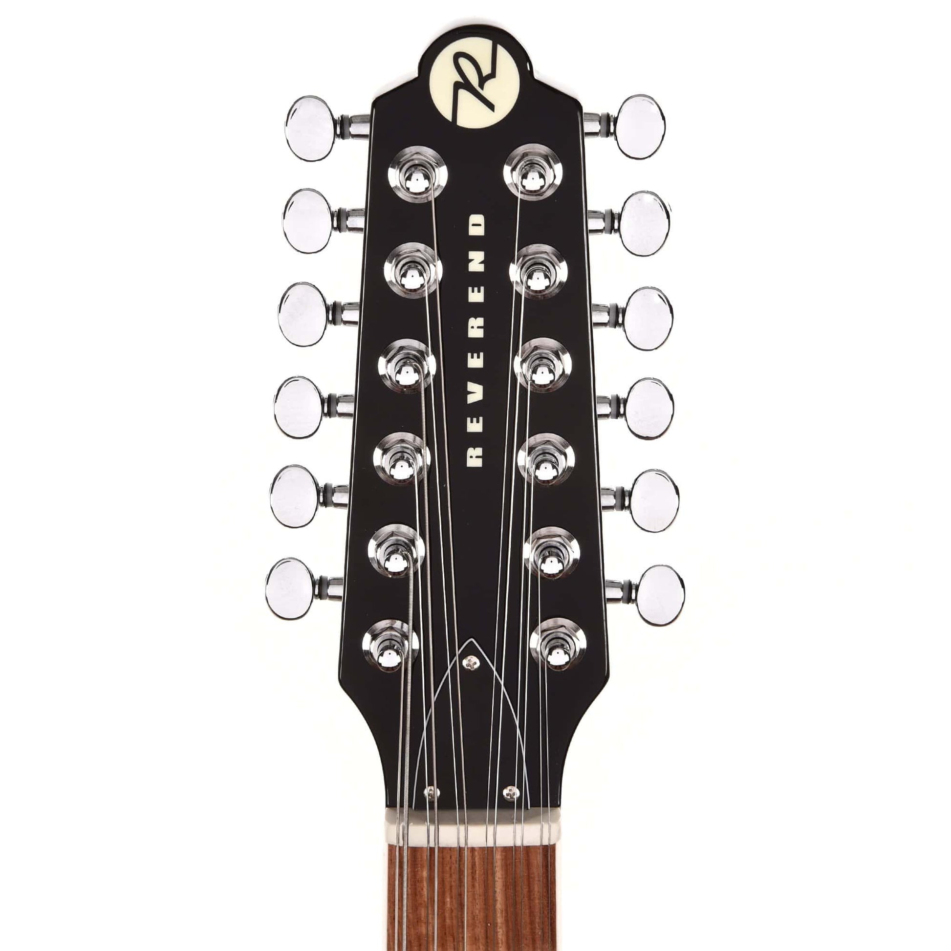 Reverend Airwave 12-String Midnight Black Electric Guitars / 12-String