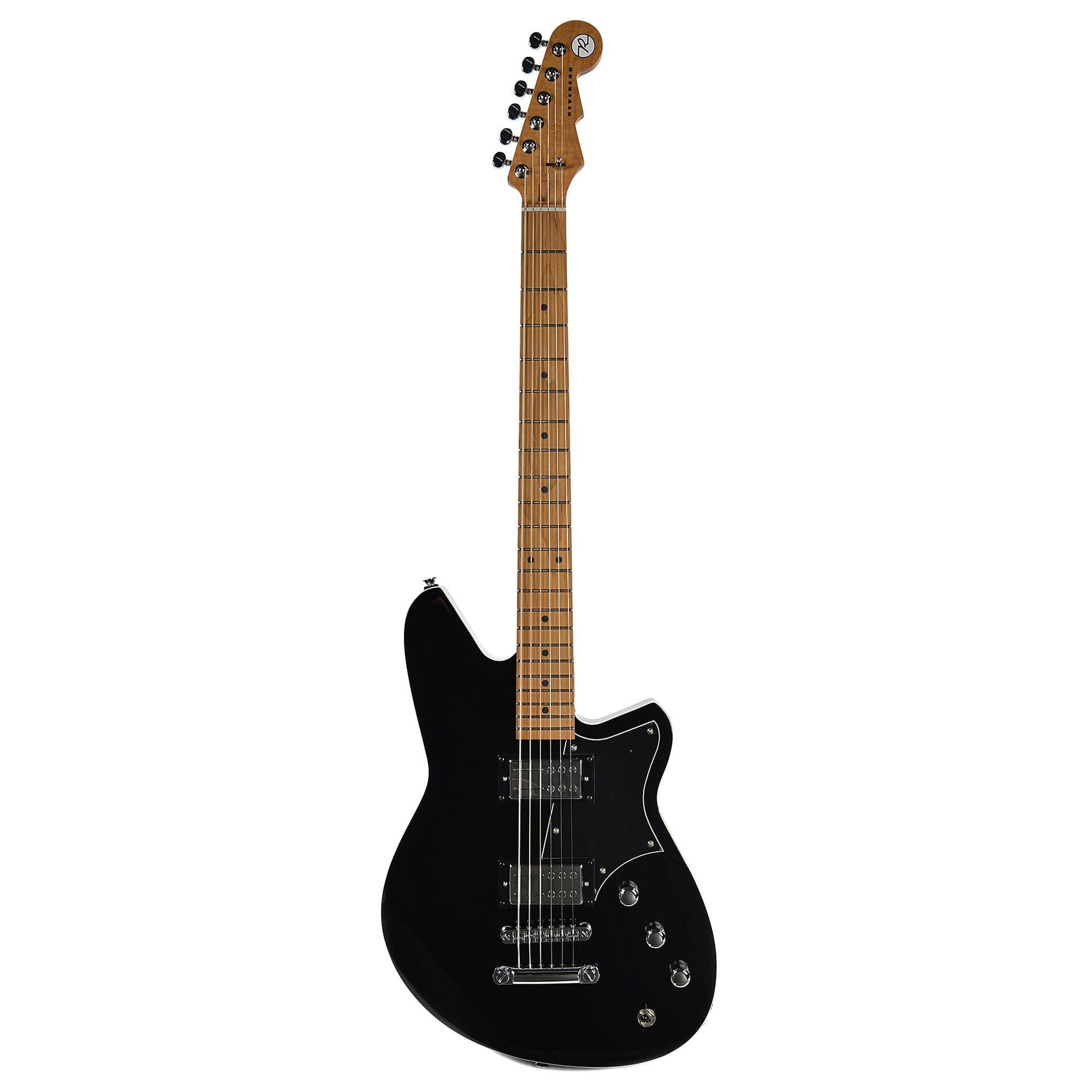 Reverend Descent RA Baritone Midnight Black Electric Guitars / Baritone,Electric Guitars / Solid Body