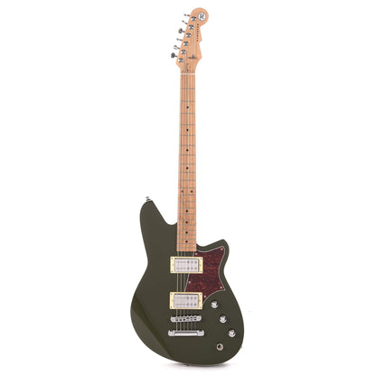 Reverend Descent RA Army Green w/Roasted Maple Neck Electric Guitars / Baritone