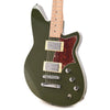 Reverend Descent RA Olive Drab w/Roasted Maple Neck Electric Guitars / Baritone