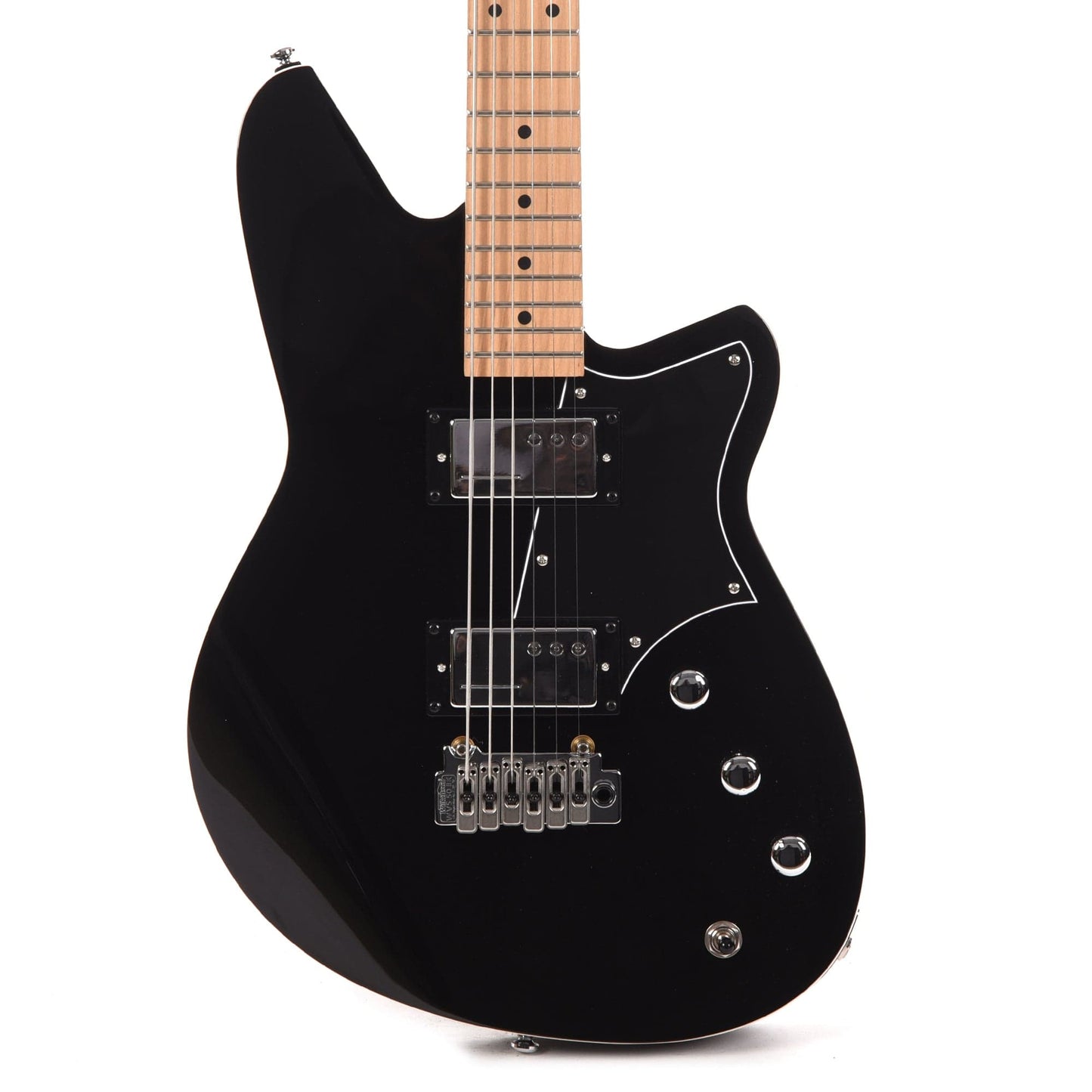 Reverend Descent W Baritone Midnight Black Electric Guitars / Baritone
