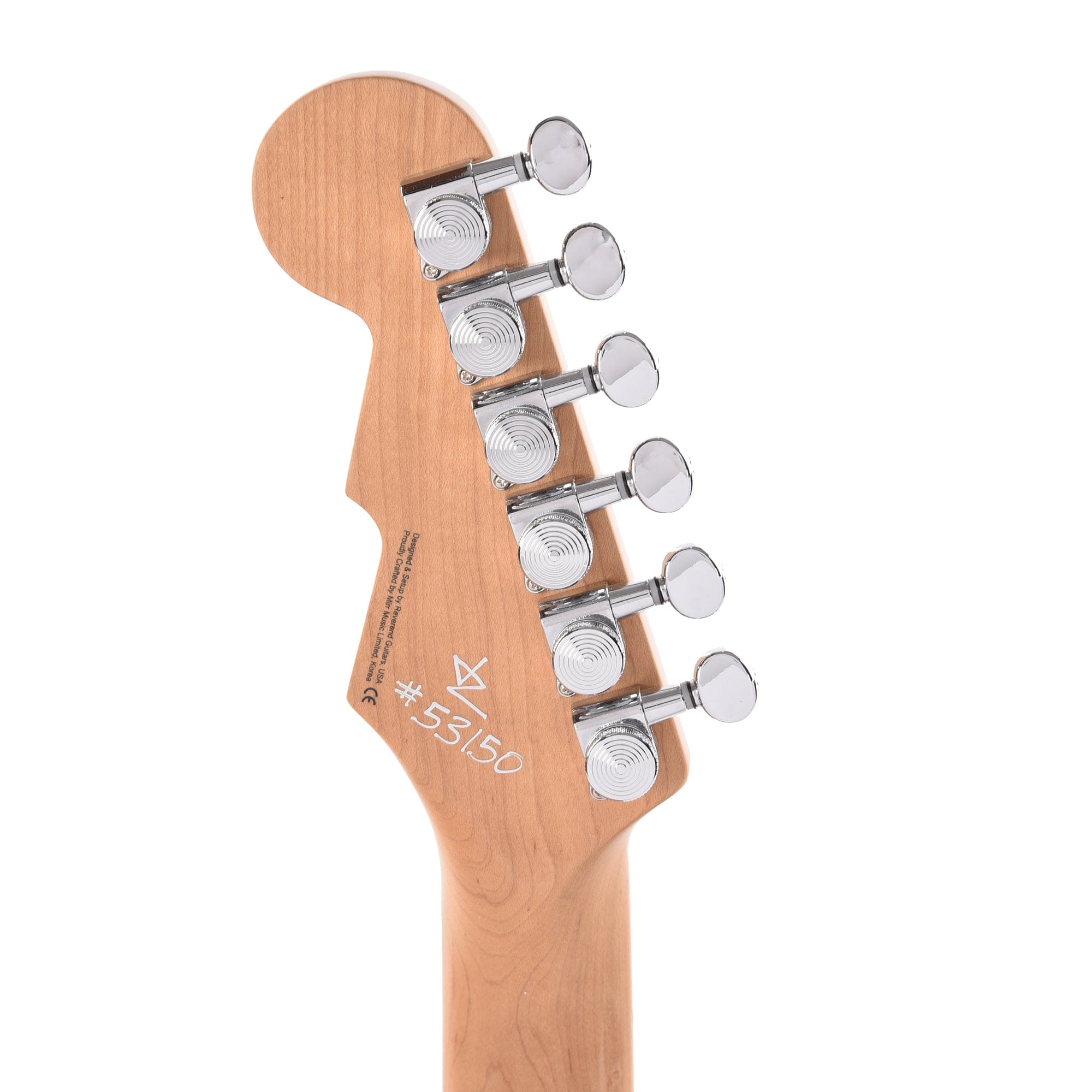 Reverend Descent W Baritone Midnight Black Electric Guitars / Baritone