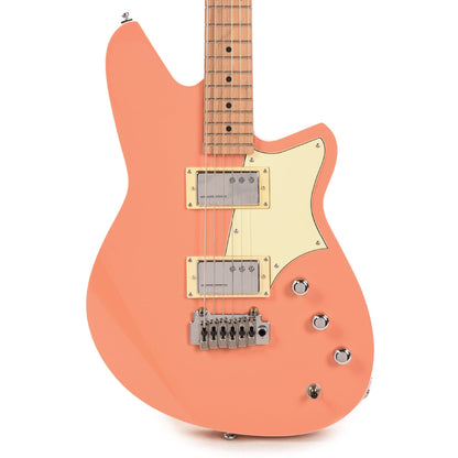 Reverend Descent W Coral w/Roasted Maple Neck Electric Guitars / Baritone