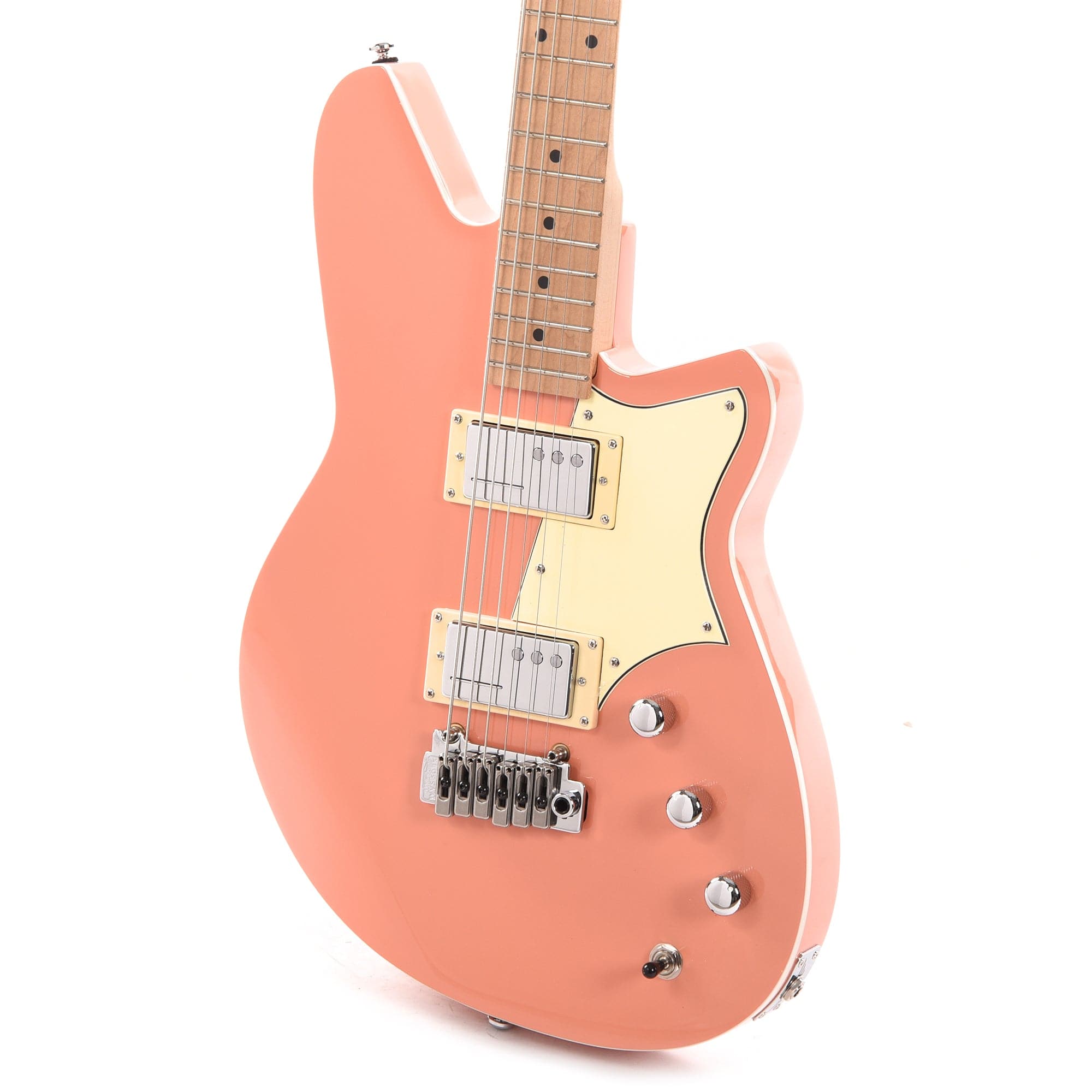 Reverend Descent W Coral w/Roasted Maple Neck Electric Guitars / Baritone