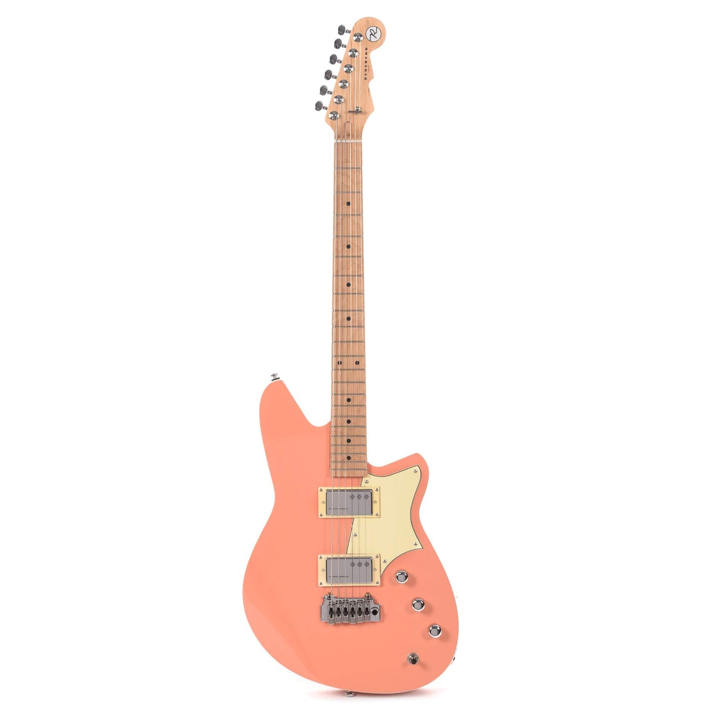 Reverend Descent W Coral w/Roasted Maple Neck Electric Guitars / Baritone