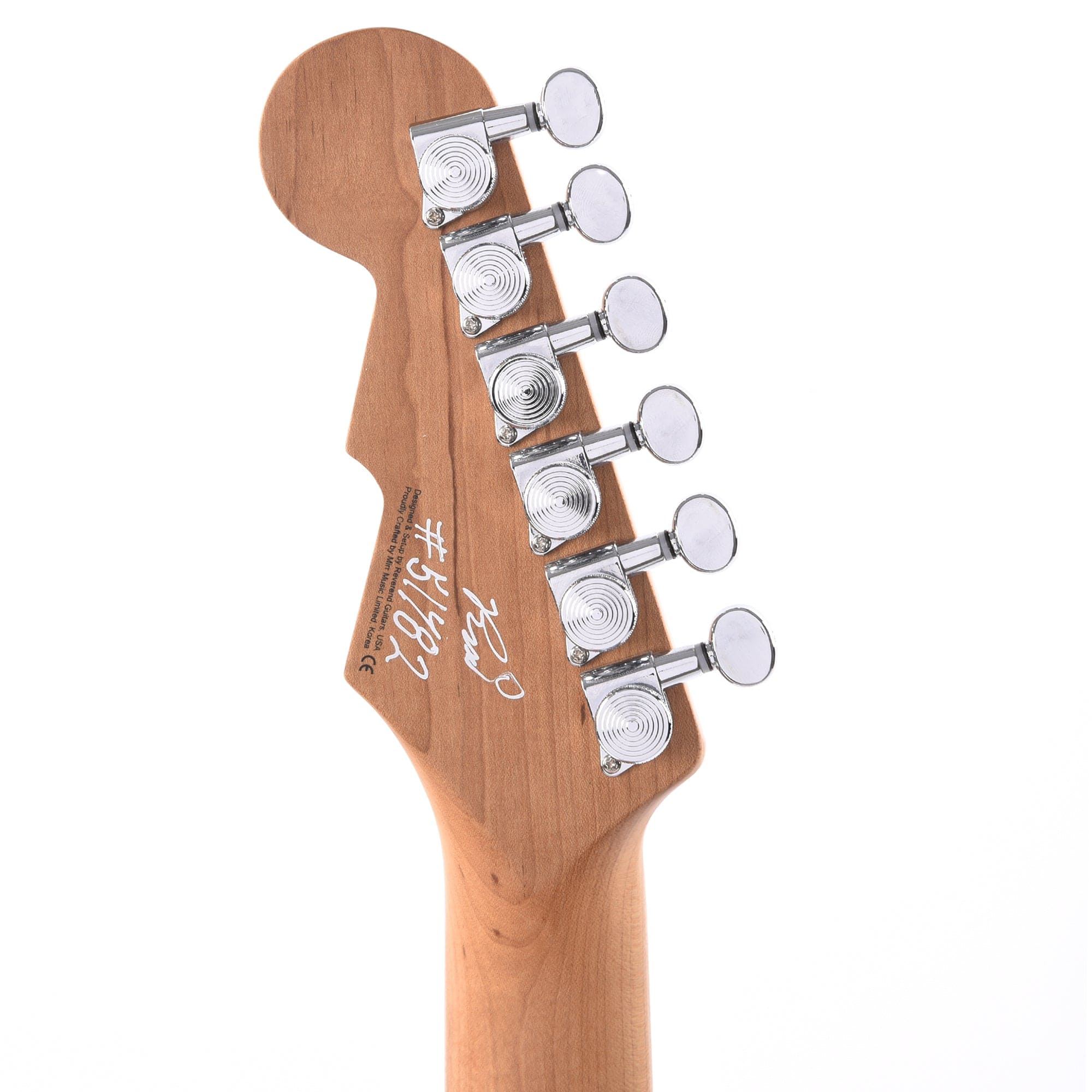 Reverend Descent W Coral w/Roasted Maple Neck Electric Guitars / Baritone