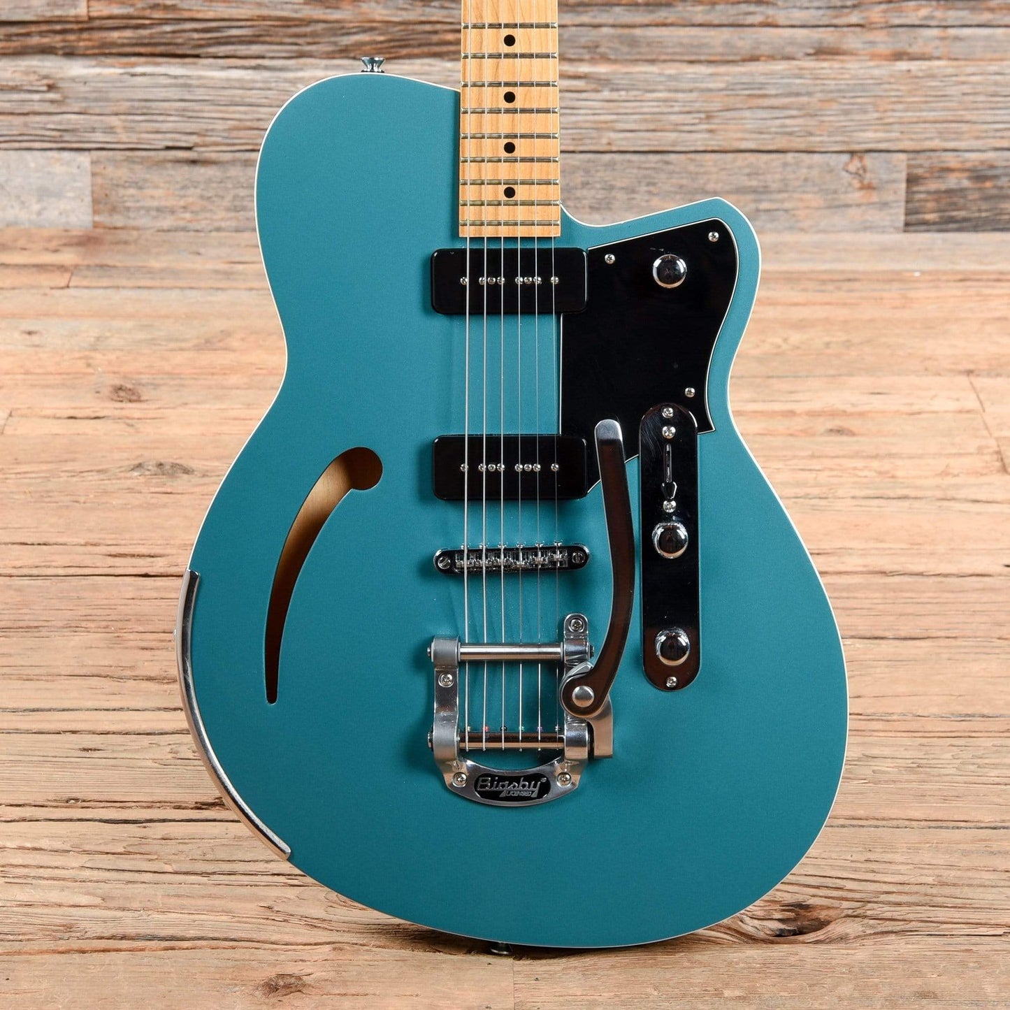 Reverend Club King 290 Deep Sea Blue 2013 Electric Guitars / Semi-Hollow
