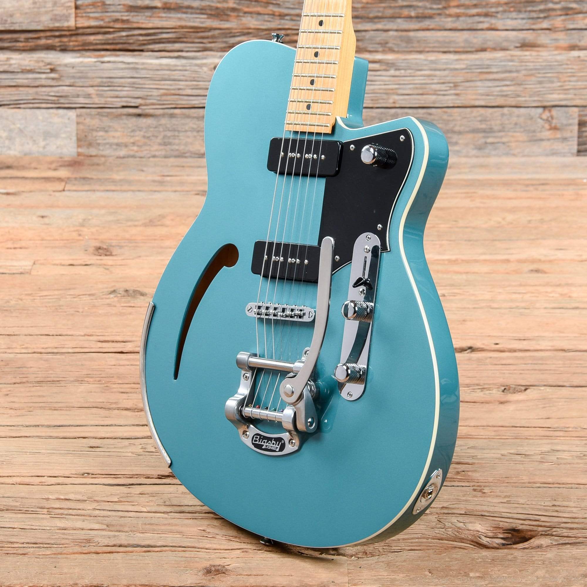 Reverend Club King 290 Deep Sea Blue 2013 Electric Guitars / Semi-Hollow