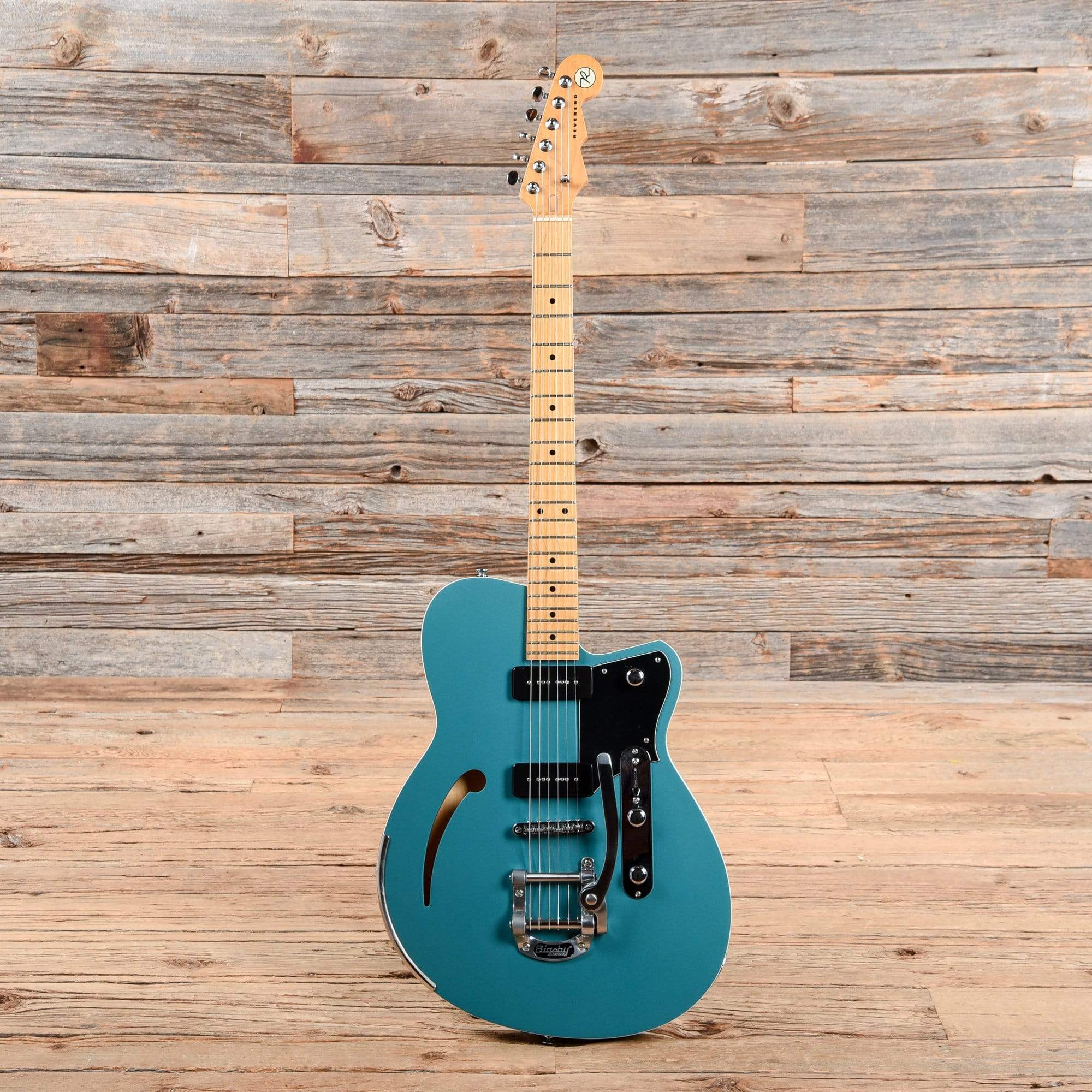 Reverend Club King 290 Deep Sea Blue 2013 Electric Guitars / Semi-Hollow