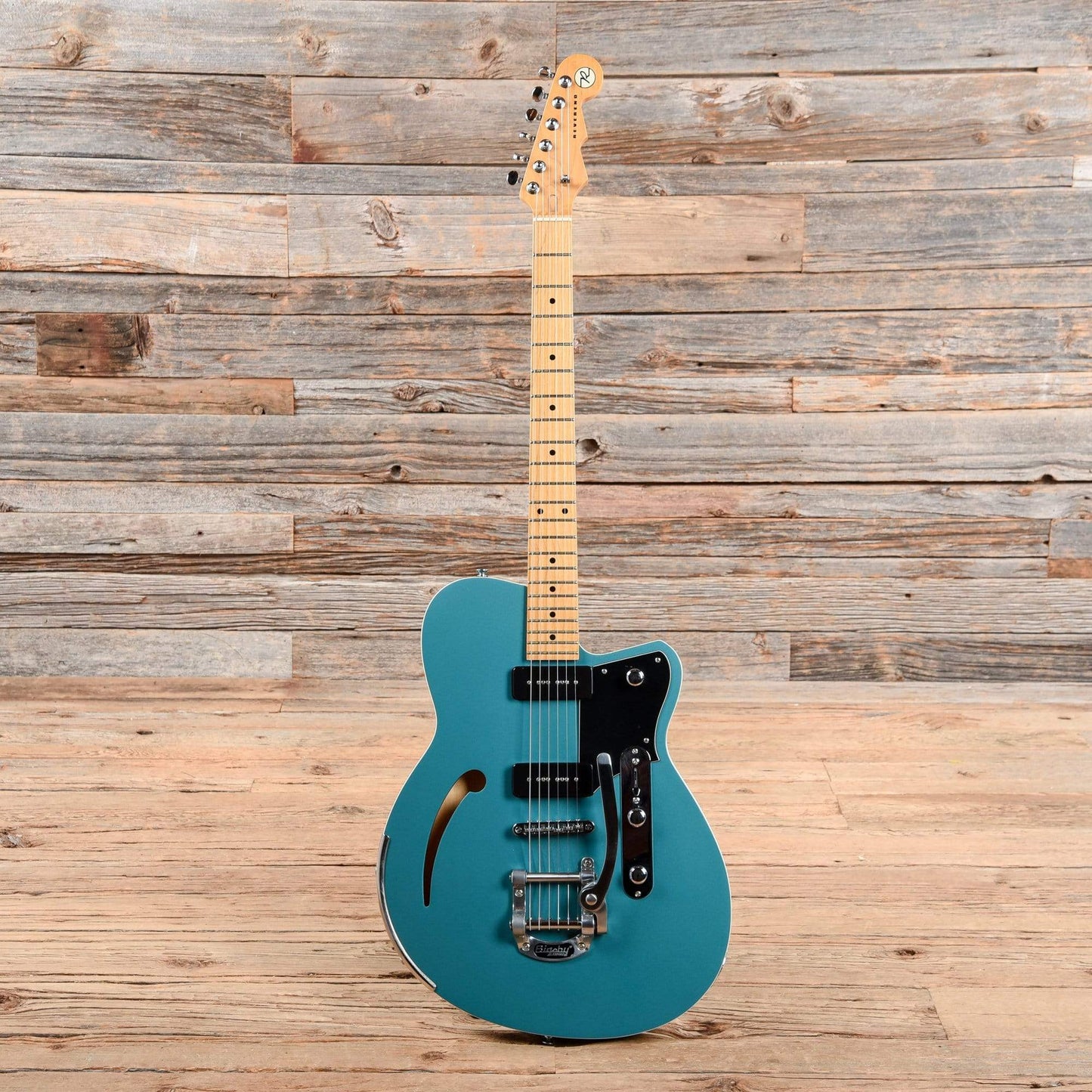 Reverend Club King 290 Deep Sea Blue 2013 Electric Guitars / Semi-Hollow