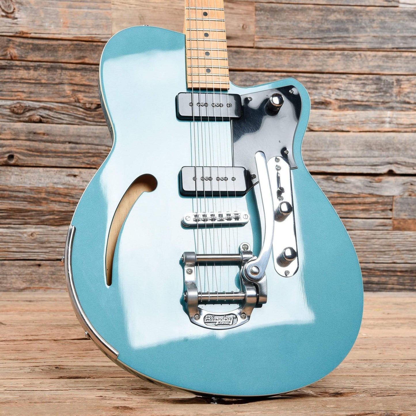 Reverend Club King 290 Deep Sea Blue 2013 Electric Guitars / Semi-Hollow