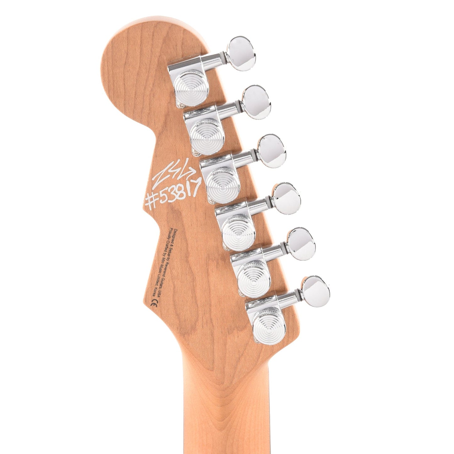 Reverend Club King 290 Midnight Black w/Bigsby Electric Guitars / Semi-Hollow