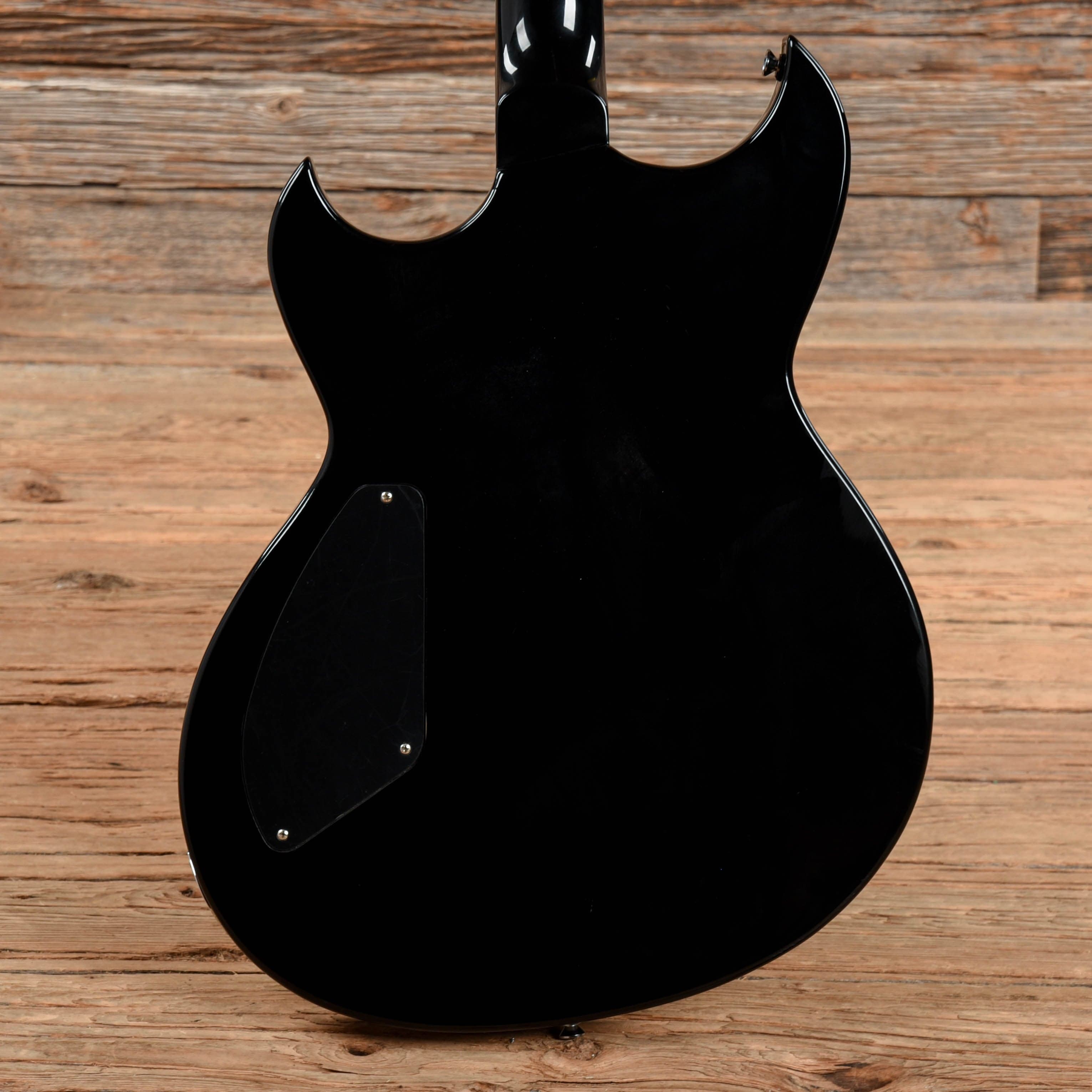 Reverend Reeves Gabrels Signature Spacehawk Black Electric Guitars / Semi-Hollow