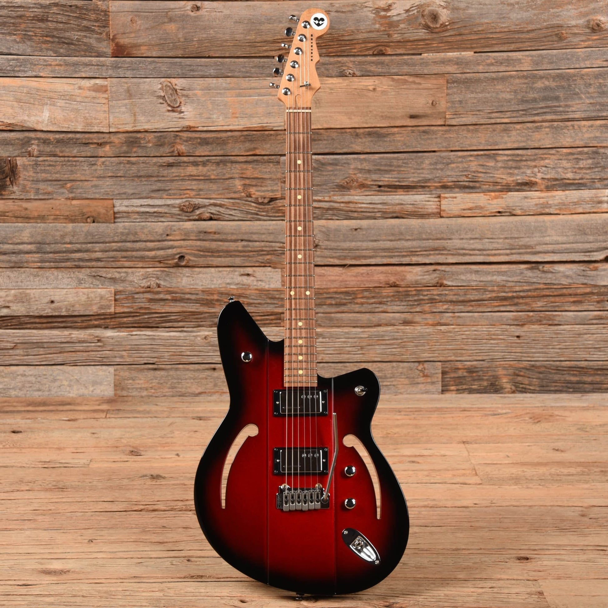 Reverend Airsonic HC Metallic Red Burst Electric Guitars / Solid Body