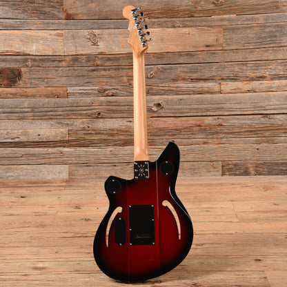 Reverend Airsonic HC Metallic Red Burst Electric Guitars / Solid Body