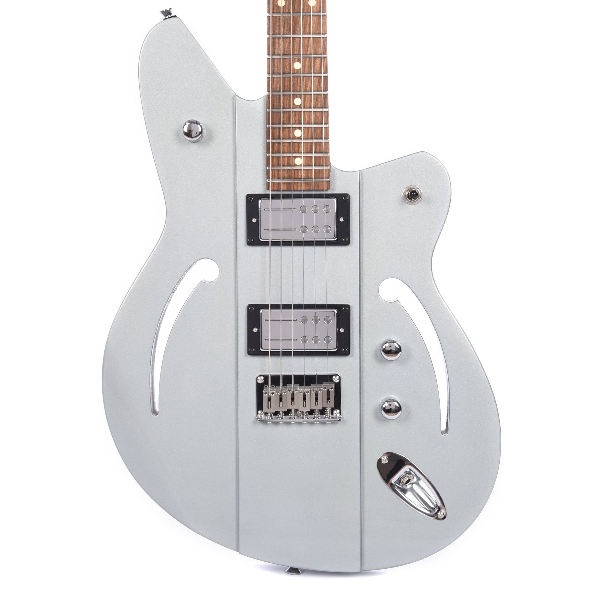 Reverend Airsonic RA Metallic Silver Freeze Electric Guitars / Solid Body