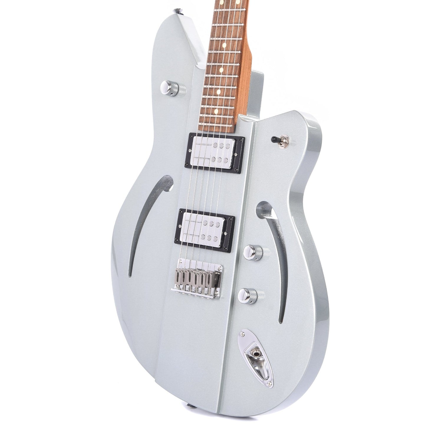 Reverend Airsonic RA Metallic Silver Freeze Electric Guitars / Solid Body