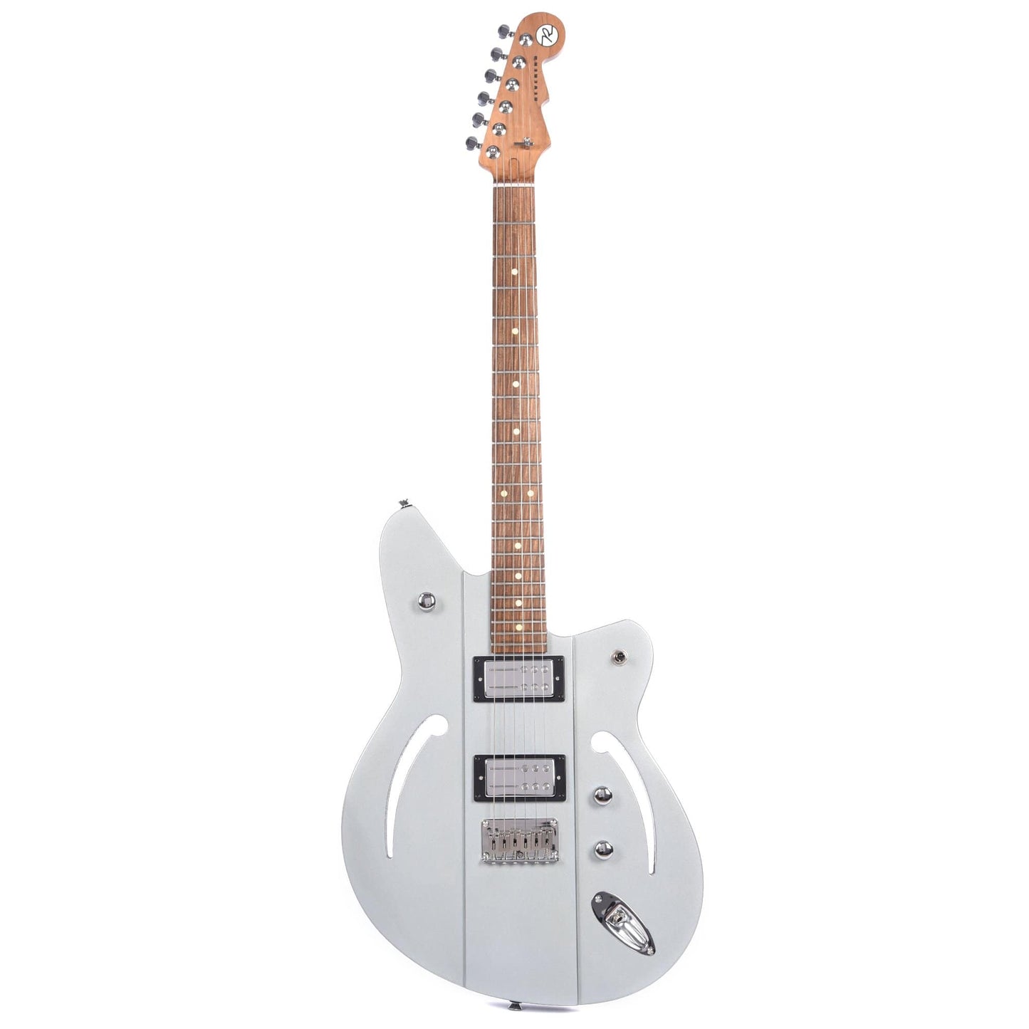 Reverend Airsonic RA Metallic Silver Freeze Electric Guitars / Solid Body
